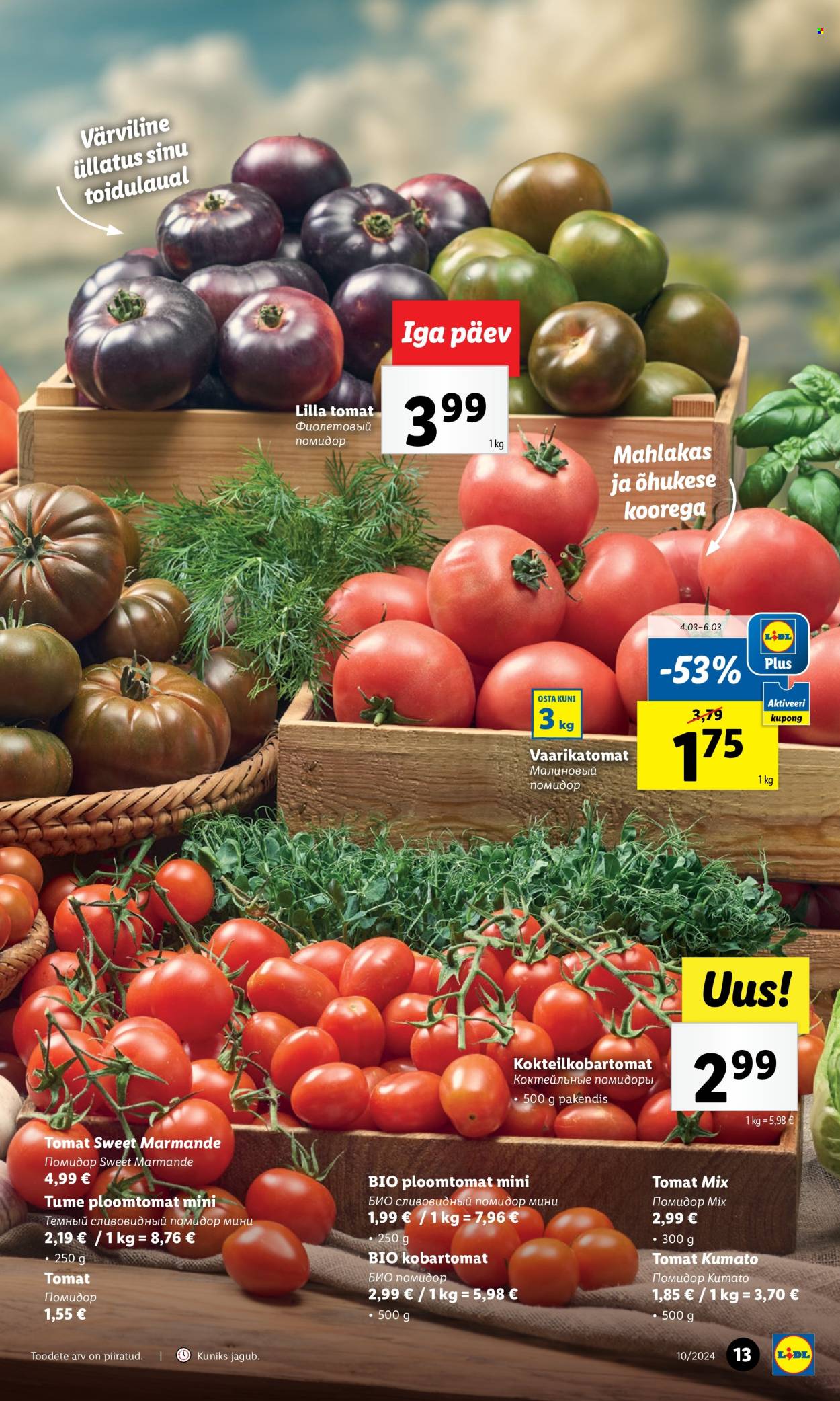 Lidl kliendileht - 07.03.2024 - 10.03.2024. Lehekülg 13