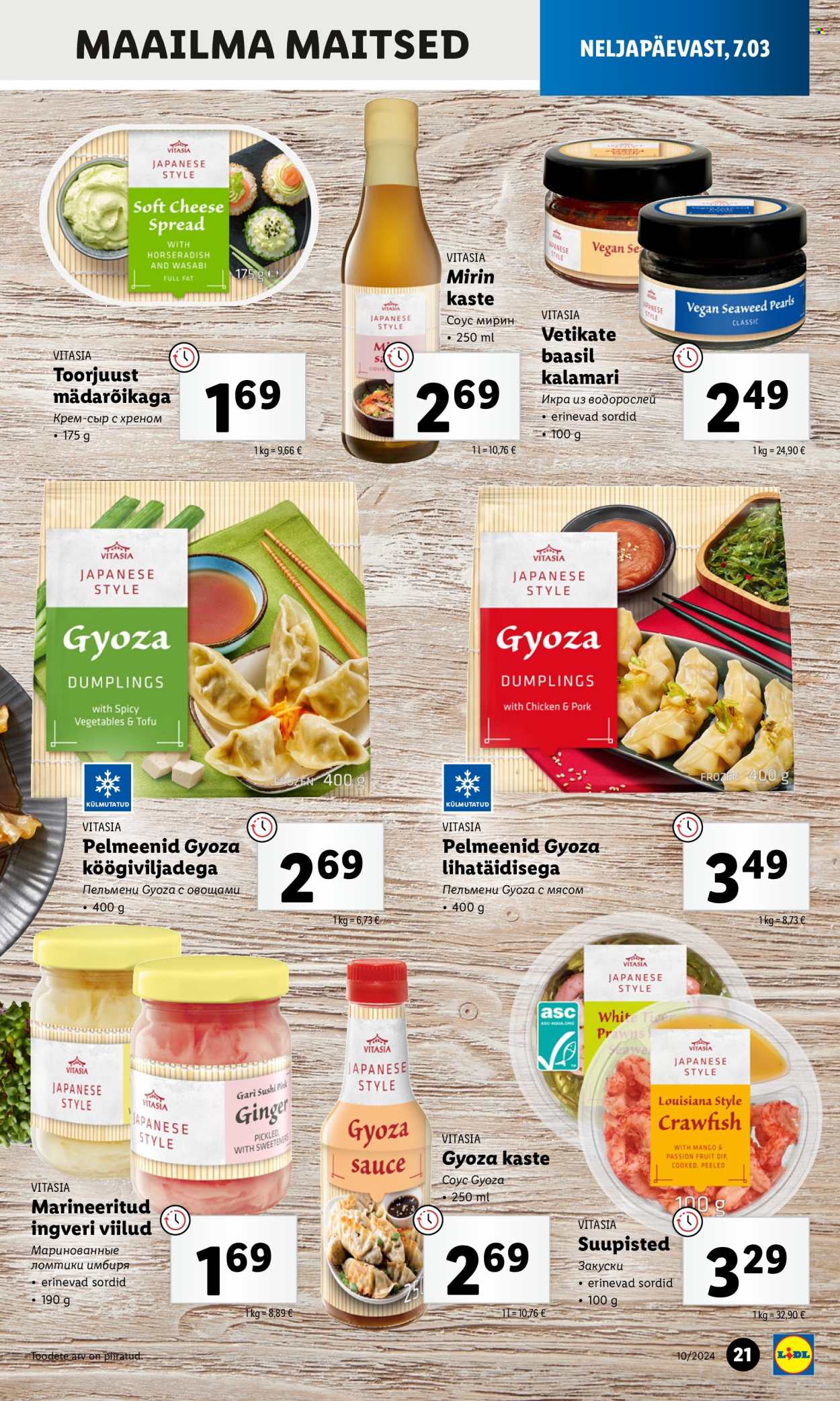 Lidl kliendileht - 07.03.2024 - 10.03.2024. Lehekülg 21