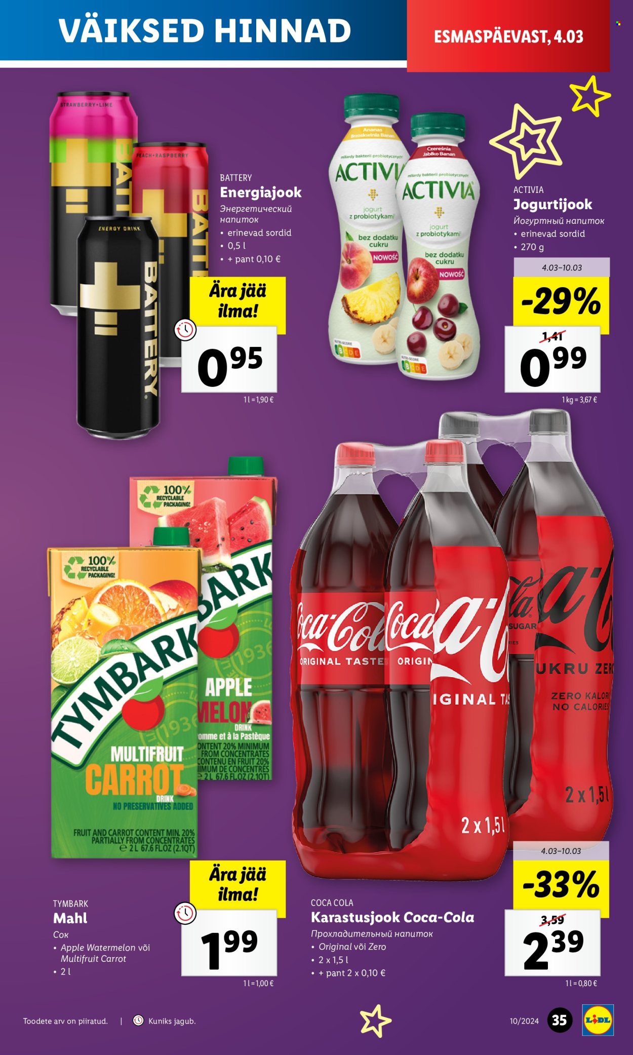 Lidl kliendileht - 07.03.2024 - 10.03.2024. Lehekülg 35