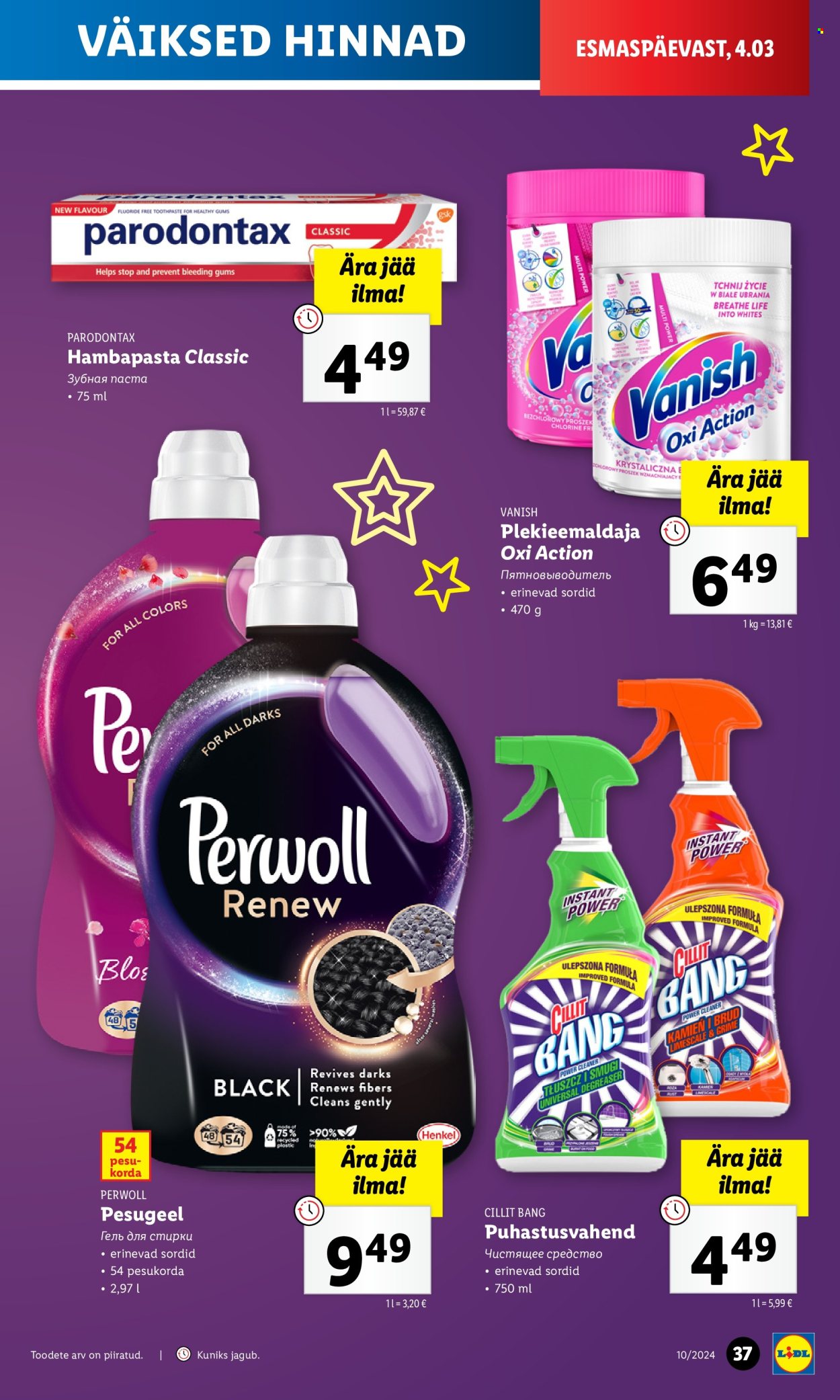 Lidl kliendileht - 07.03.2024 - 10.03.2024. Lehekülg 37