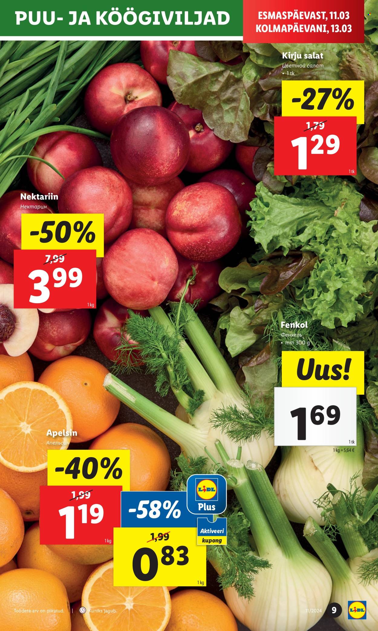 Lidl kliendileht - 11.03.2024 - 17.03.2024. Lehekülg 9