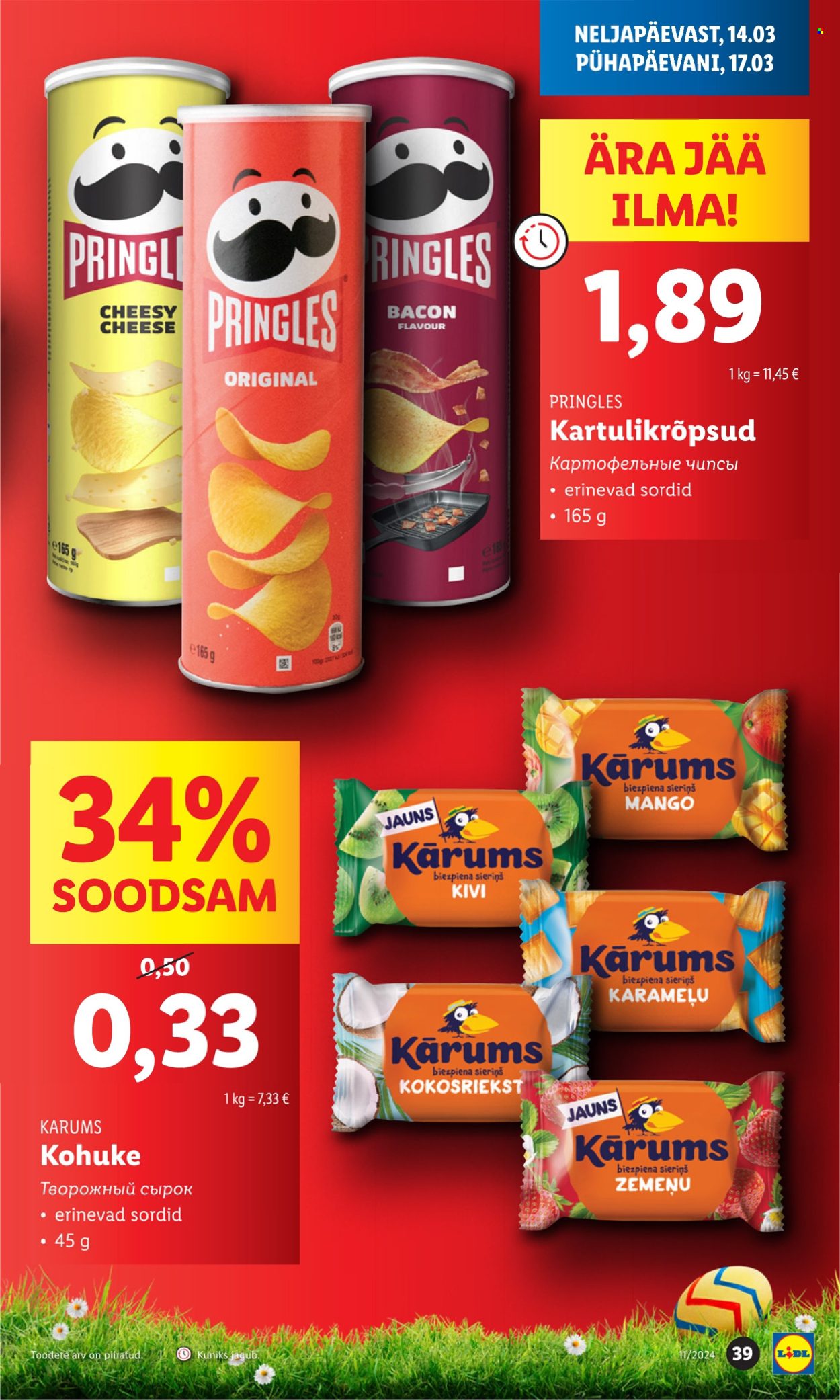 Lidl kliendileht - 11.03.2024 - 17.03.2024. Lehekülg 39