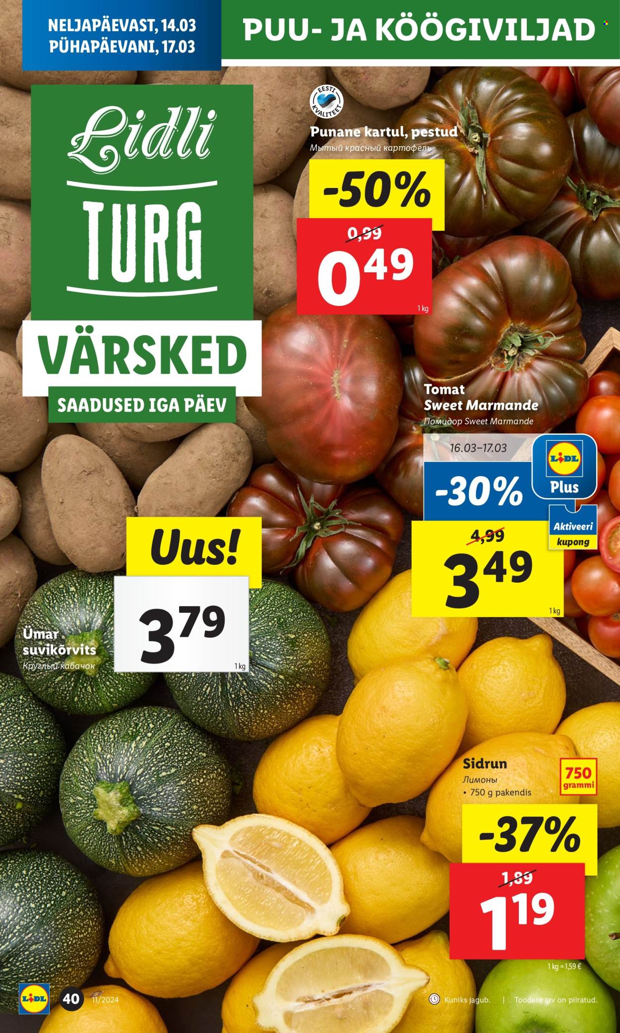 Lidl kliendileht - 11.03.2024 - 17.03.2024. Lehekülg 40