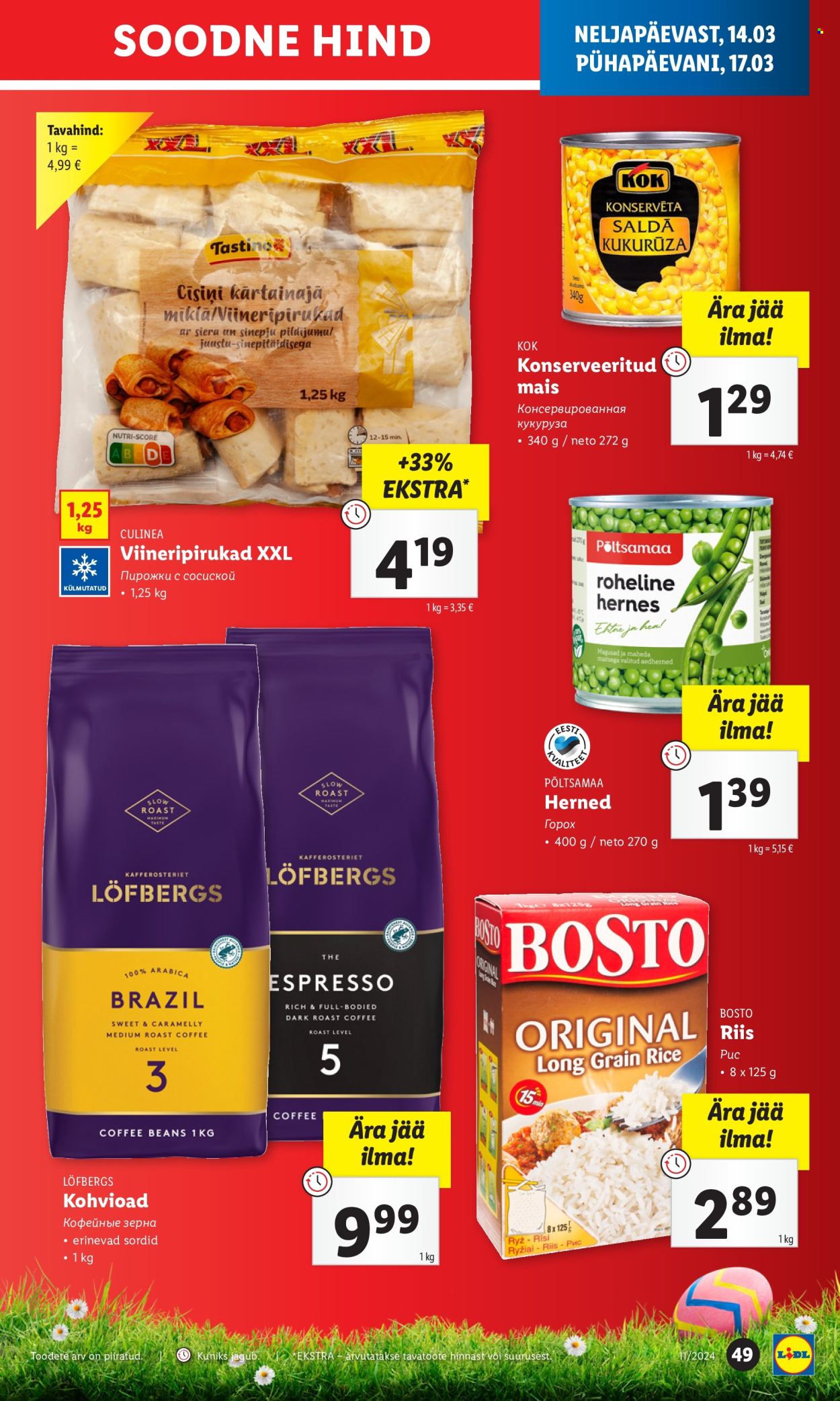 Lidl kliendileht - 11.03.2024 - 17.03.2024. Lehekülg 49