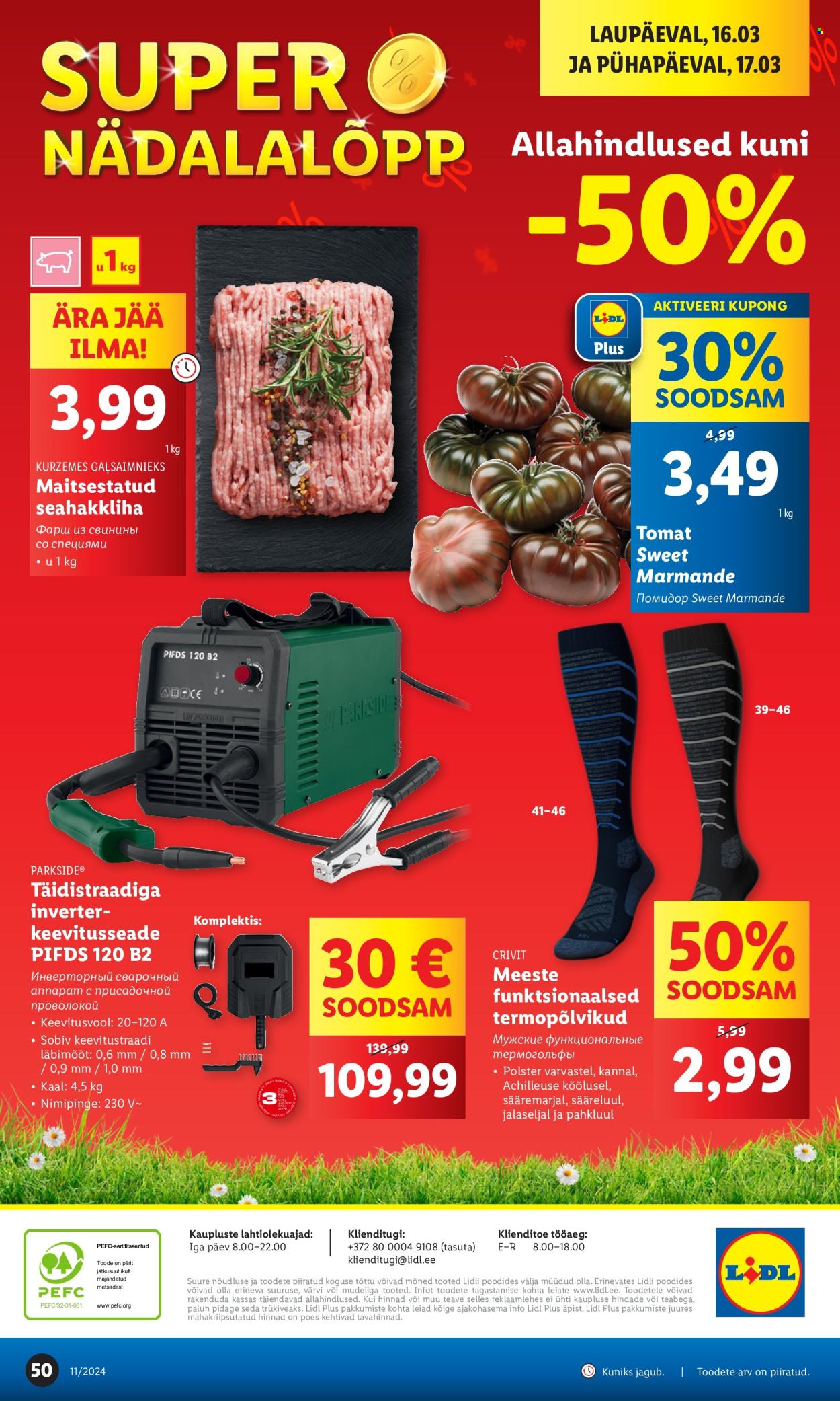 Lidl kliendileht - 11.03.2024 - 17.03.2024. Lehekülg 50