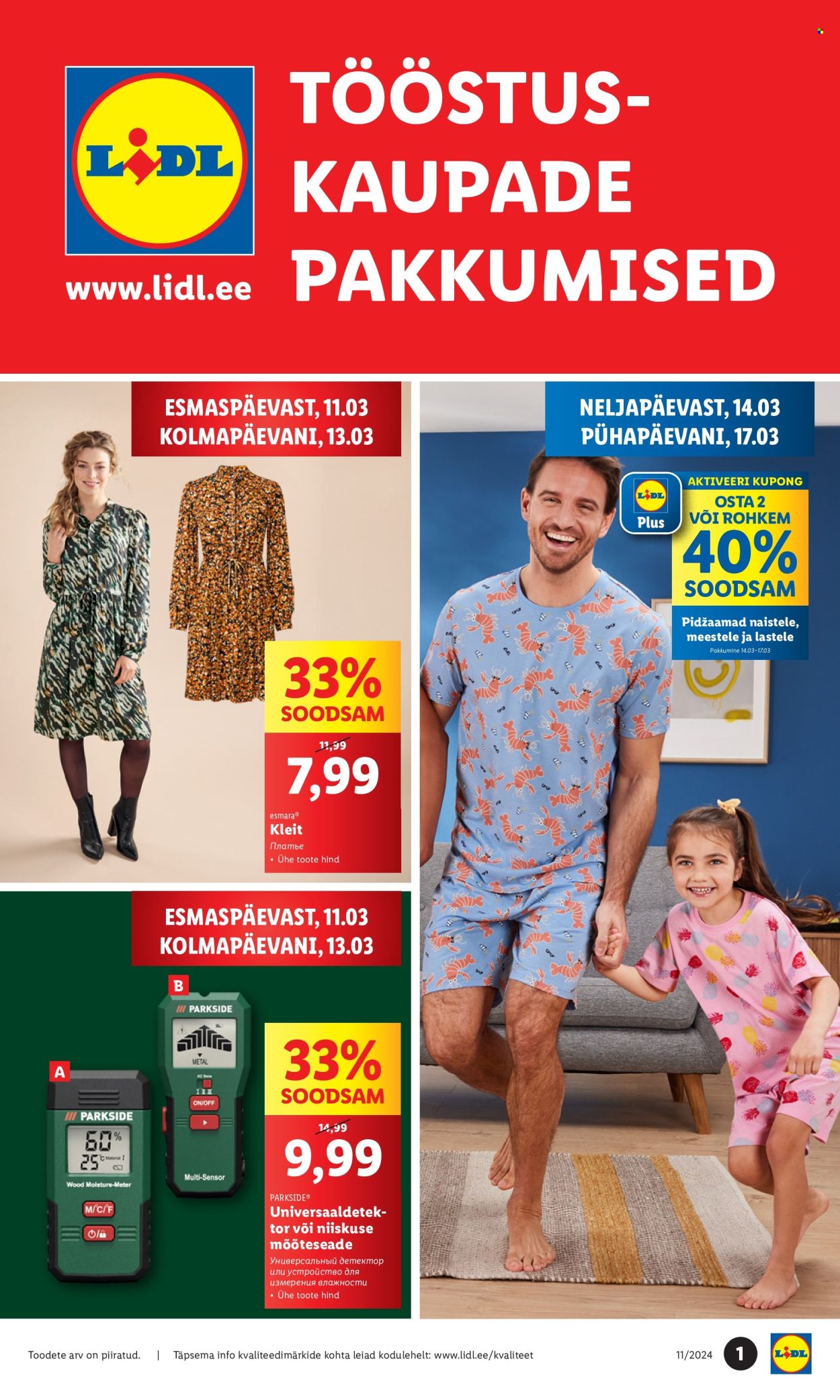 Lidl kliendileht - 11.03.2024 - 17.03.2024. Lehekülg 1