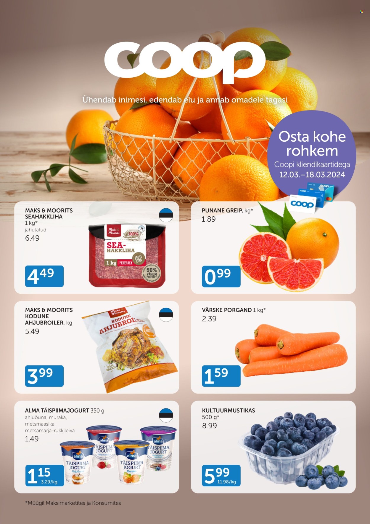 Coop kliendileht - 12.03.2024 - 18.03.2024. Lehekülg 1