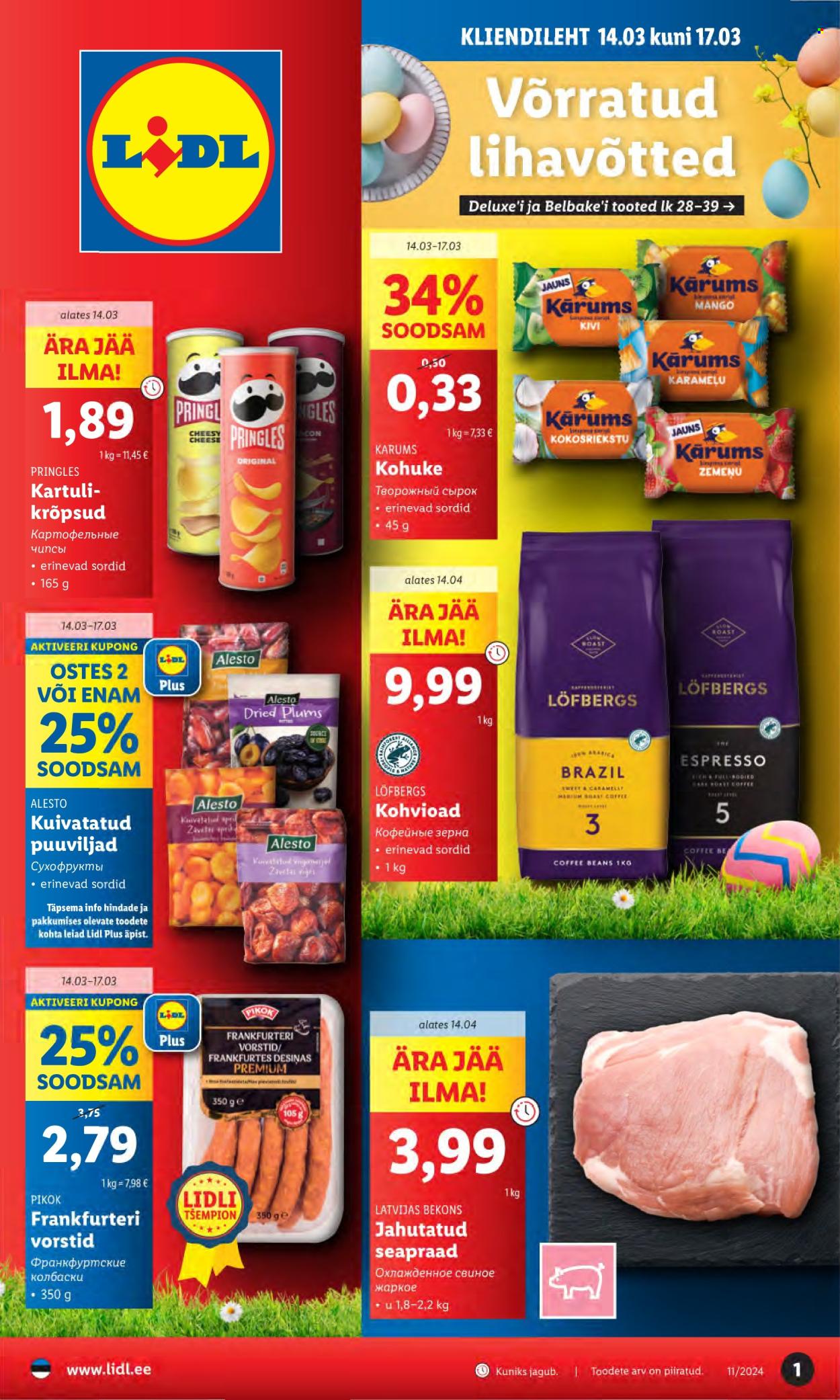 Lidl kliendileht - 14.03.2024 - 17.03.2024. Lehekülg 1