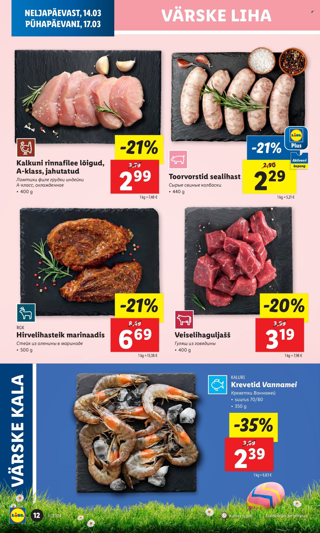 Lidl kliendileht - 14.03.2024 - 17.03.2024. Lehekülg 12