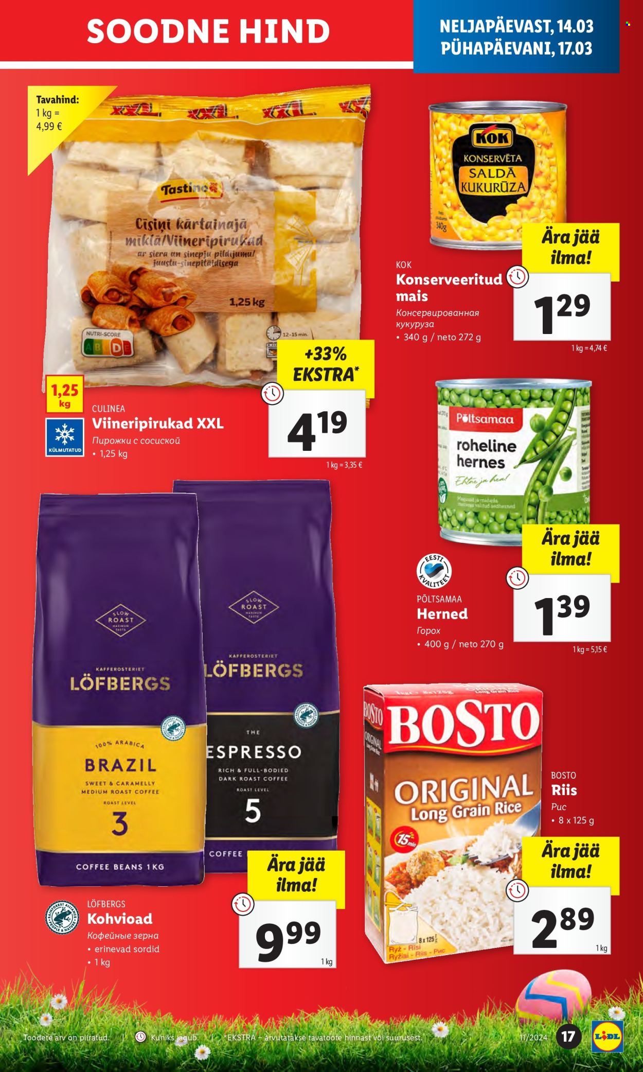 Lidl kliendileht - 14.03.2024 - 17.03.2024. Lehekülg 17