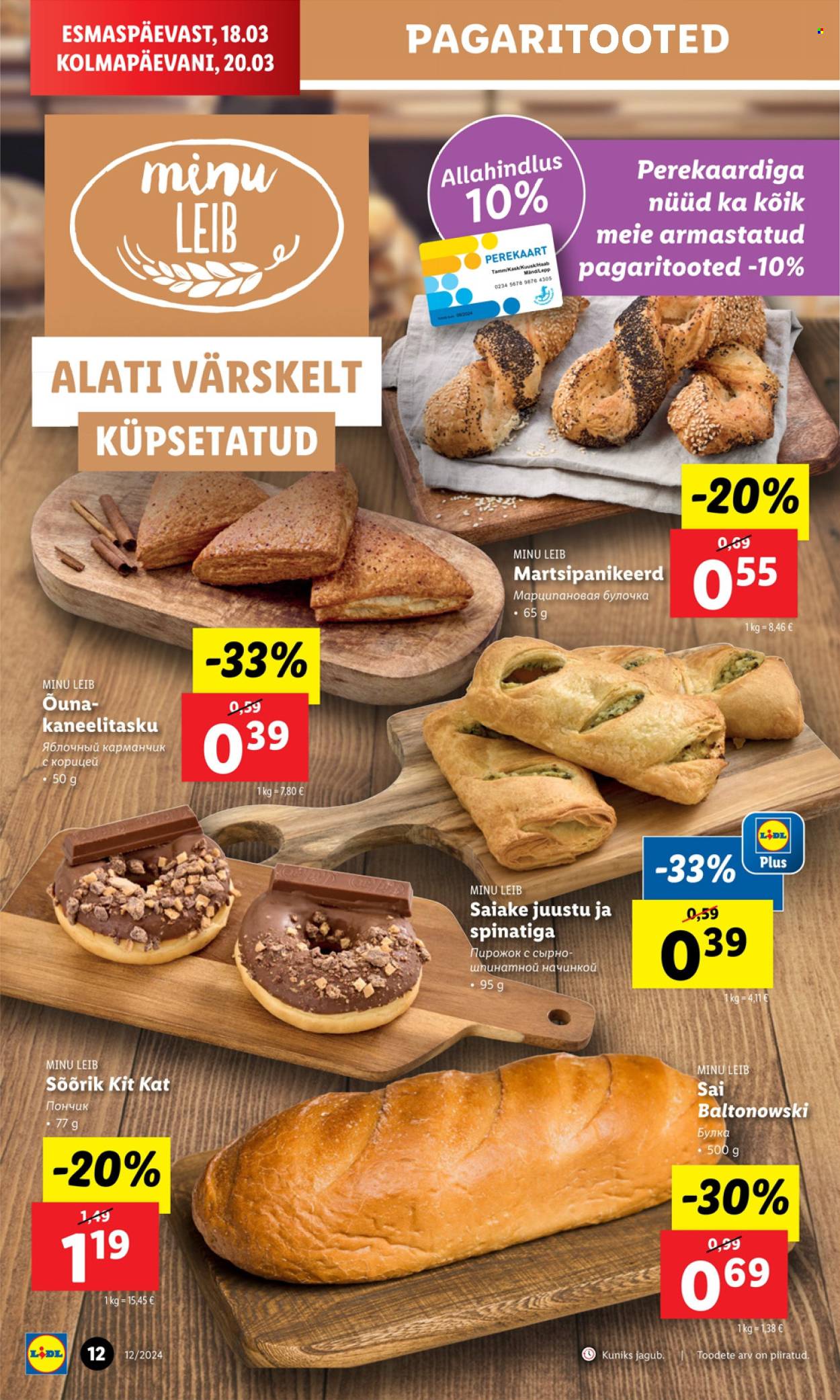 Lidl kliendileht - 18.03.2024 - 24.03.2024. Lehekülg 12