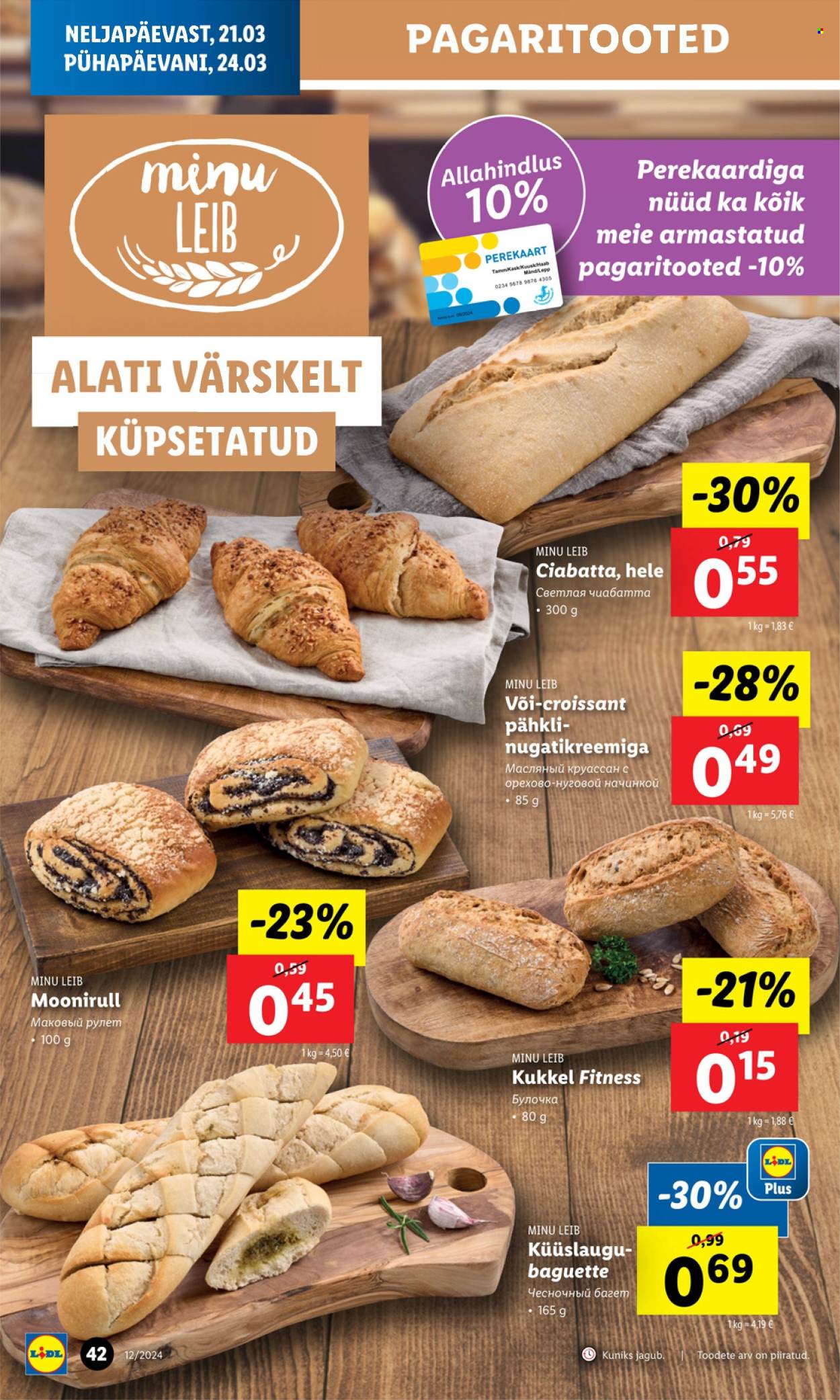 Lidl kliendileht - 18.03.2024 - 24.03.2024. Lehekülg 42
