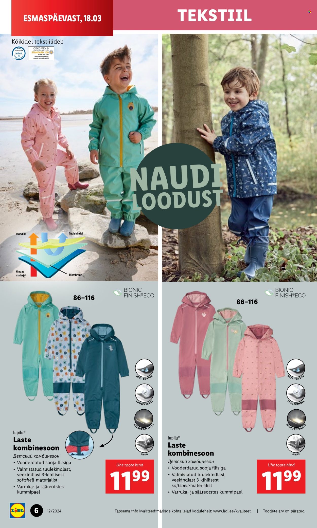 Lidl kliendileht - 18.03.2024 - 24.03.2024. Lehekülg 6