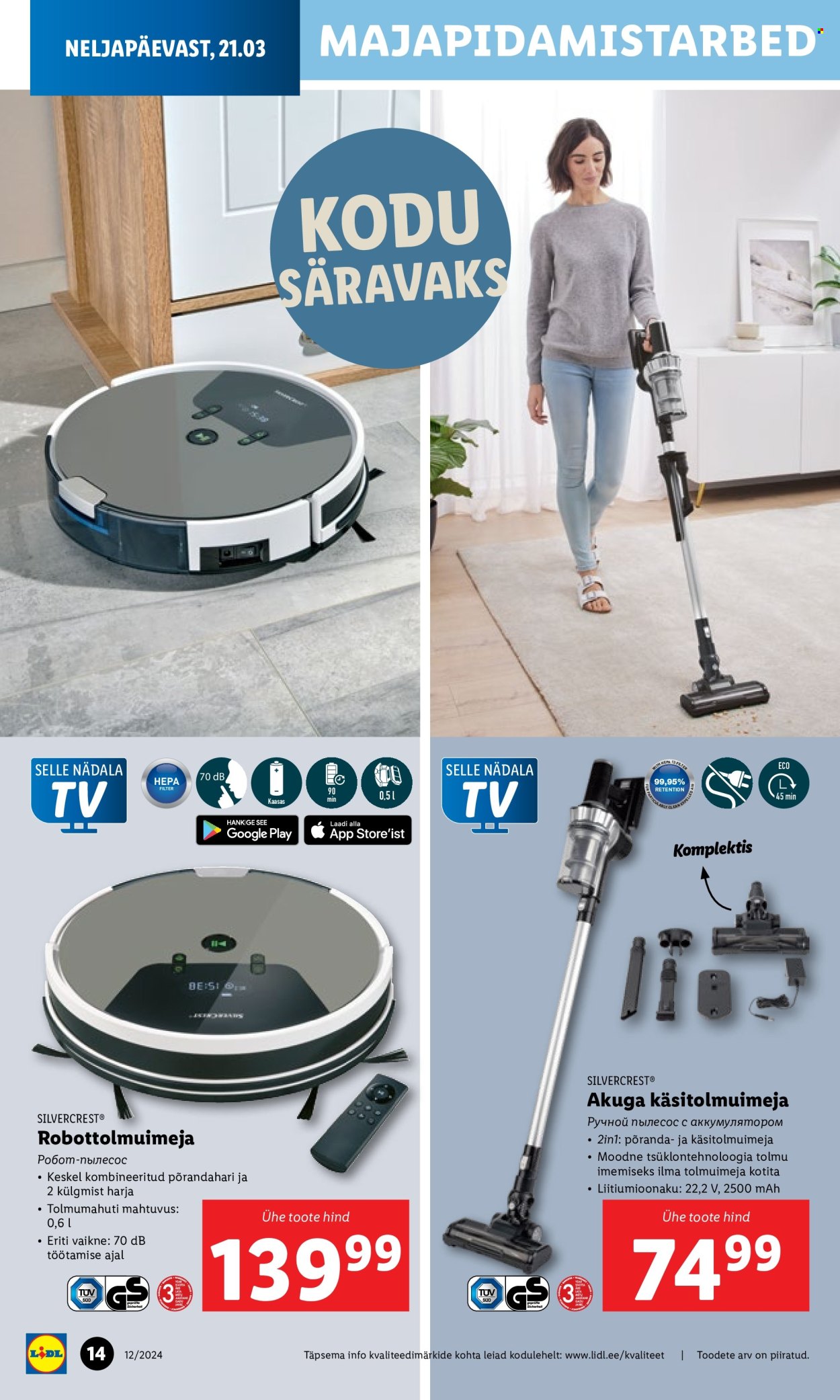 Lidl kliendileht - 18.03.2024 - 24.03.2024. Lehekülg 14