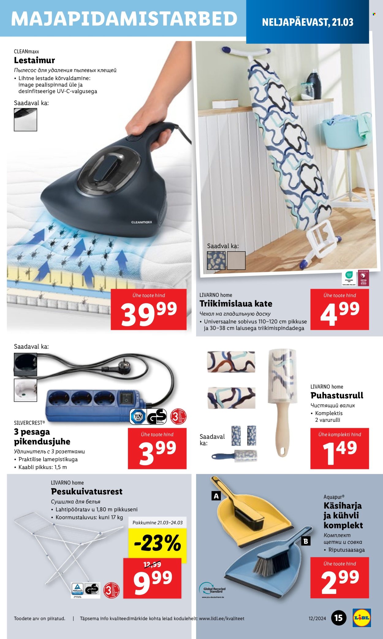 Lidl kliendileht - 18.03.2024 - 24.03.2024. Lehekülg 15
