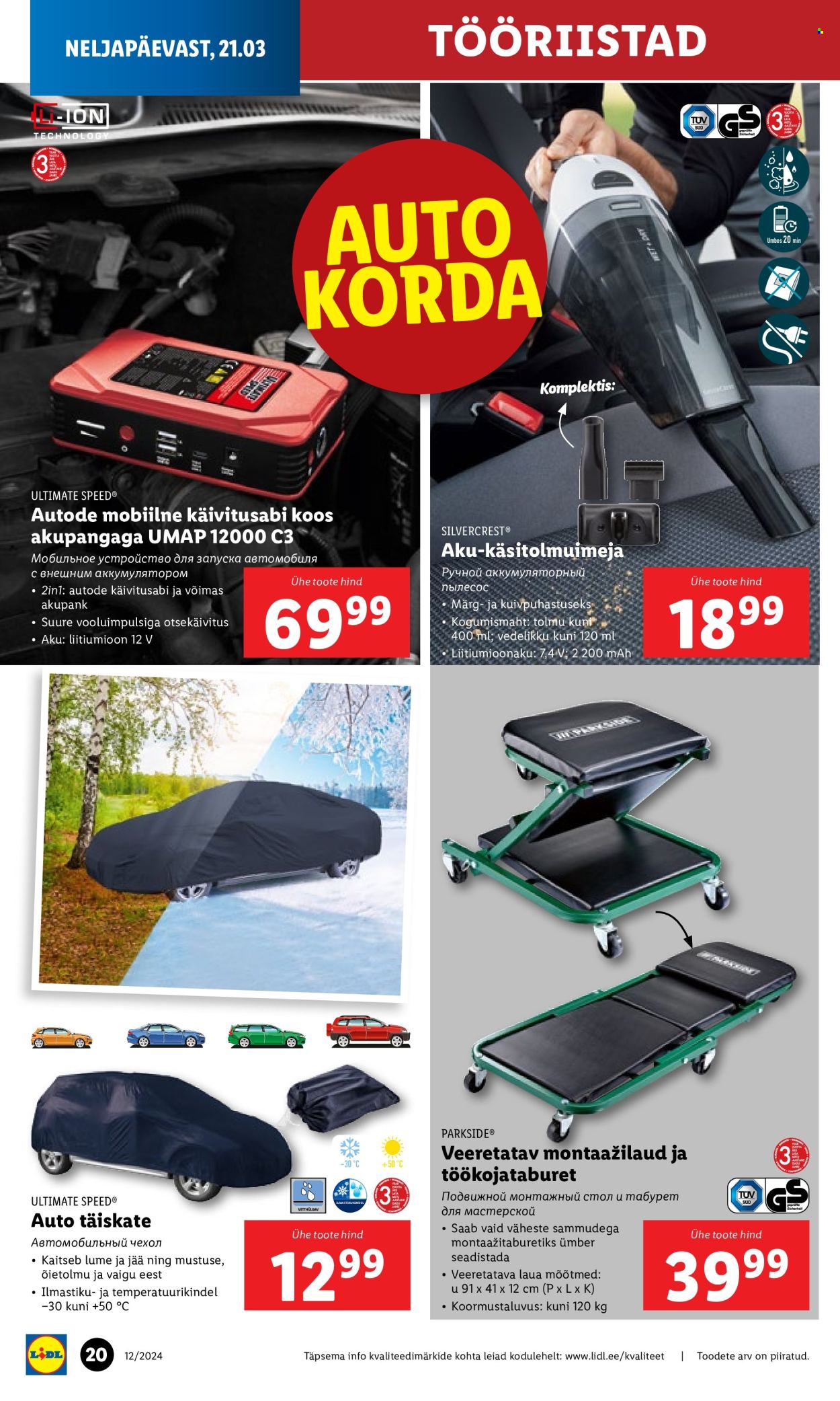 Lidl kliendileht - 18.03.2024 - 24.03.2024. Lehekülg 20