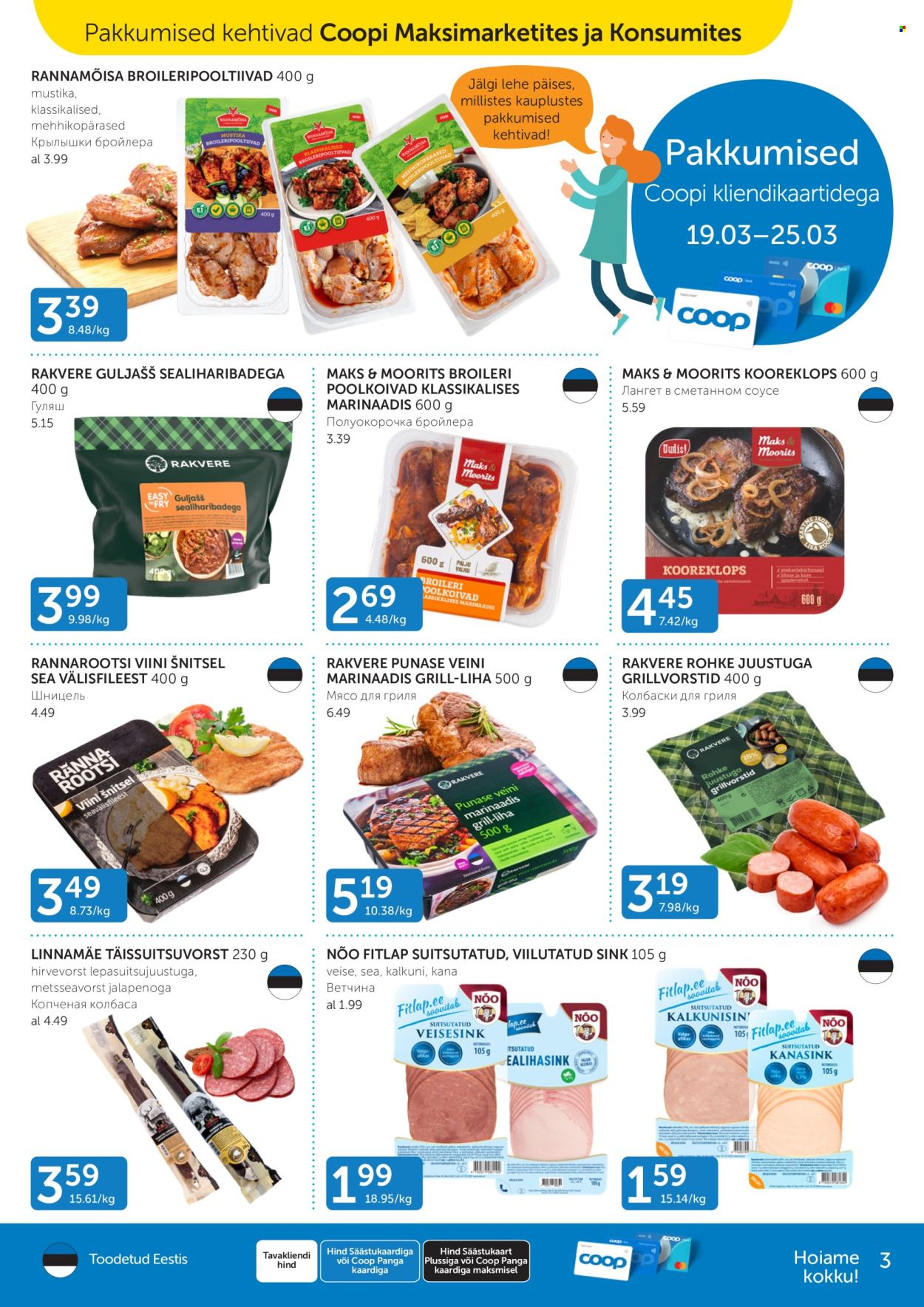 Coop kliendileht - 19.03.2024 - 25.03.2024. Lehekülg 3