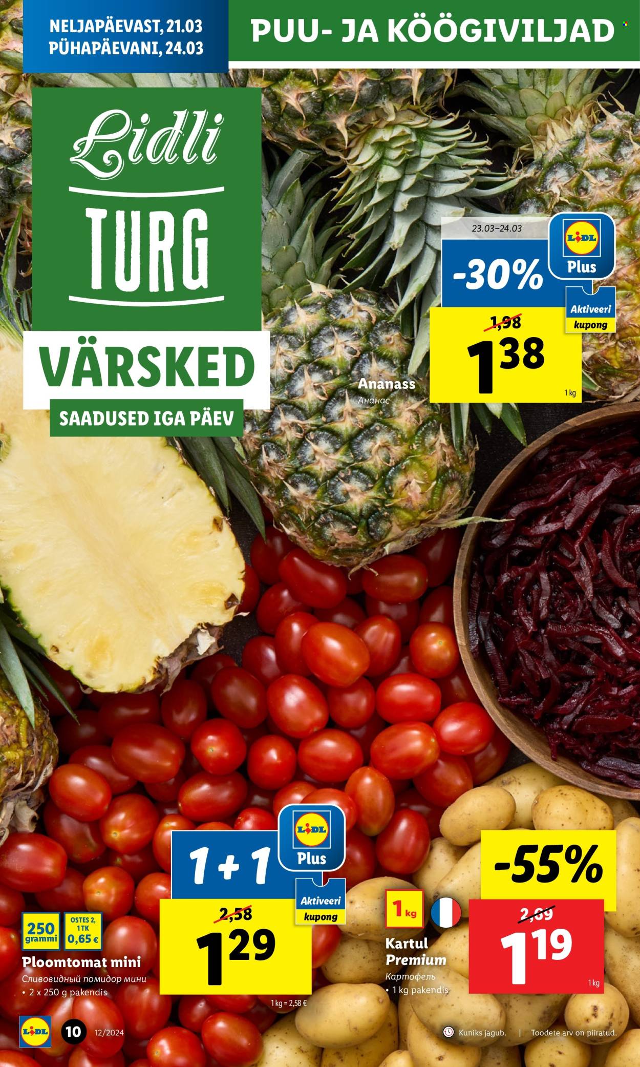 Lidl kliendileht - 21.03.2024 - 24.03.2024. Lehekülg 10