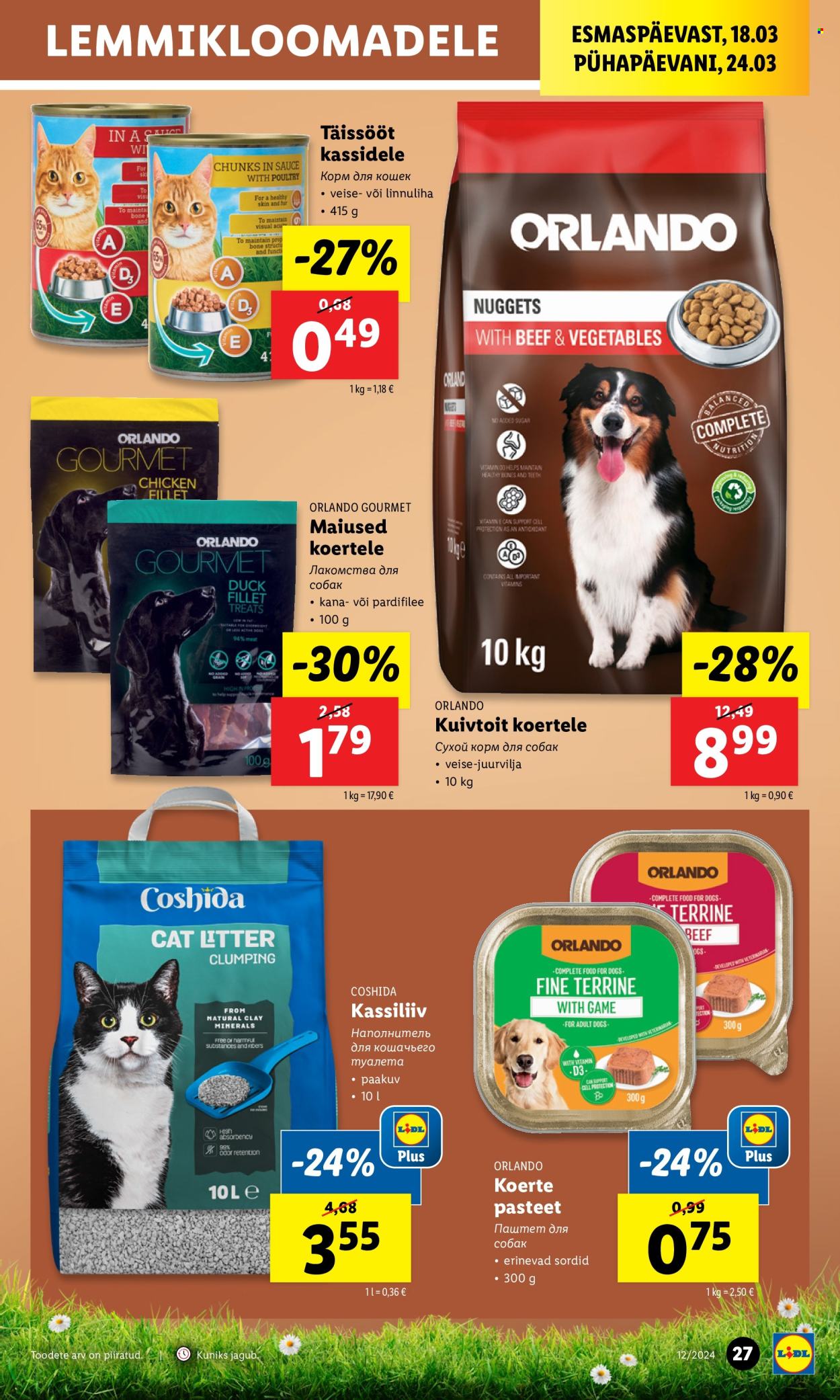 Lidl kliendileht - 21.03.2024 - 24.03.2024. Lehekülg 27