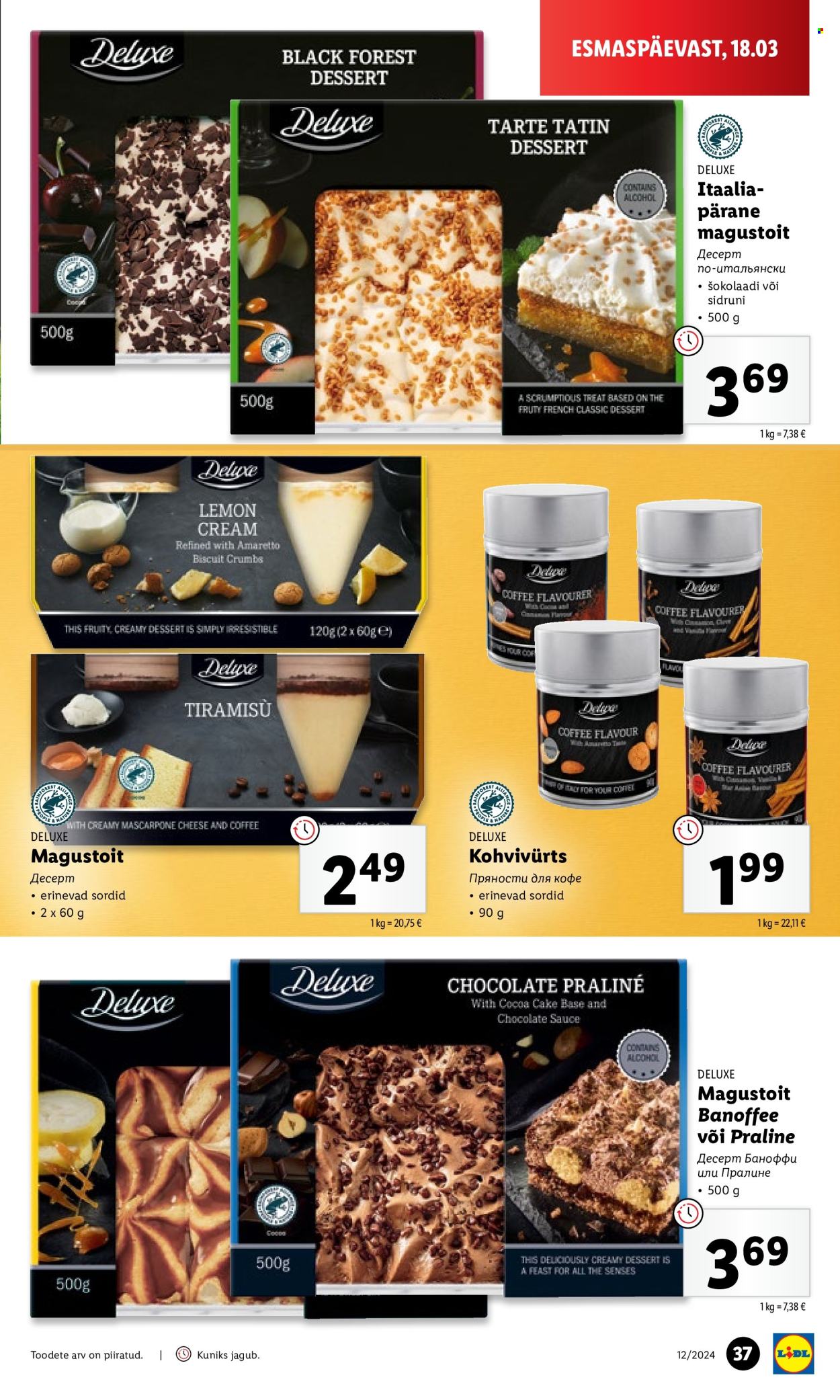Lidl kliendileht - 21.03.2024 - 24.03.2024. Lehekülg 37