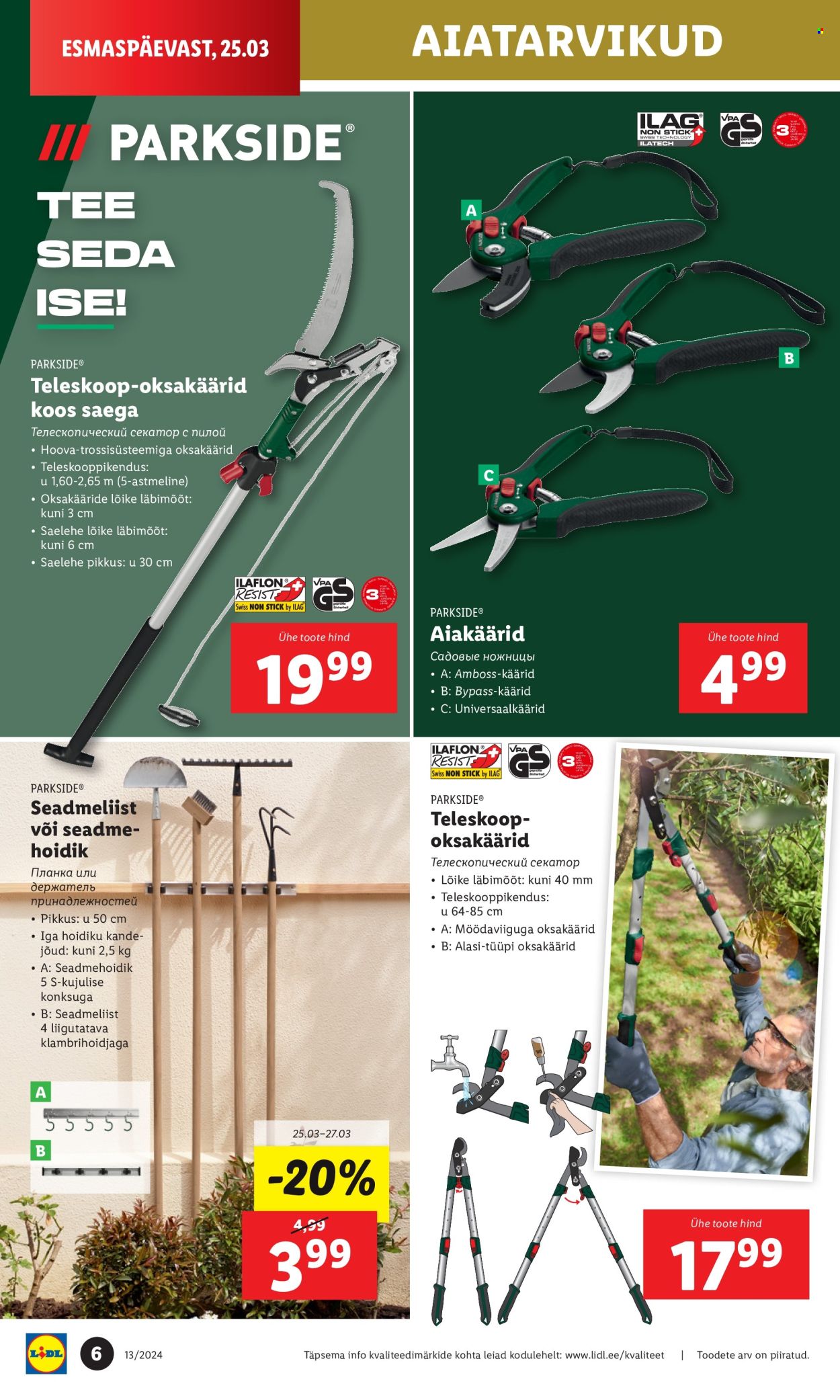 Lidl kliendileht - 25.03.2024 - 31.03.2024. Lehekülg 6
