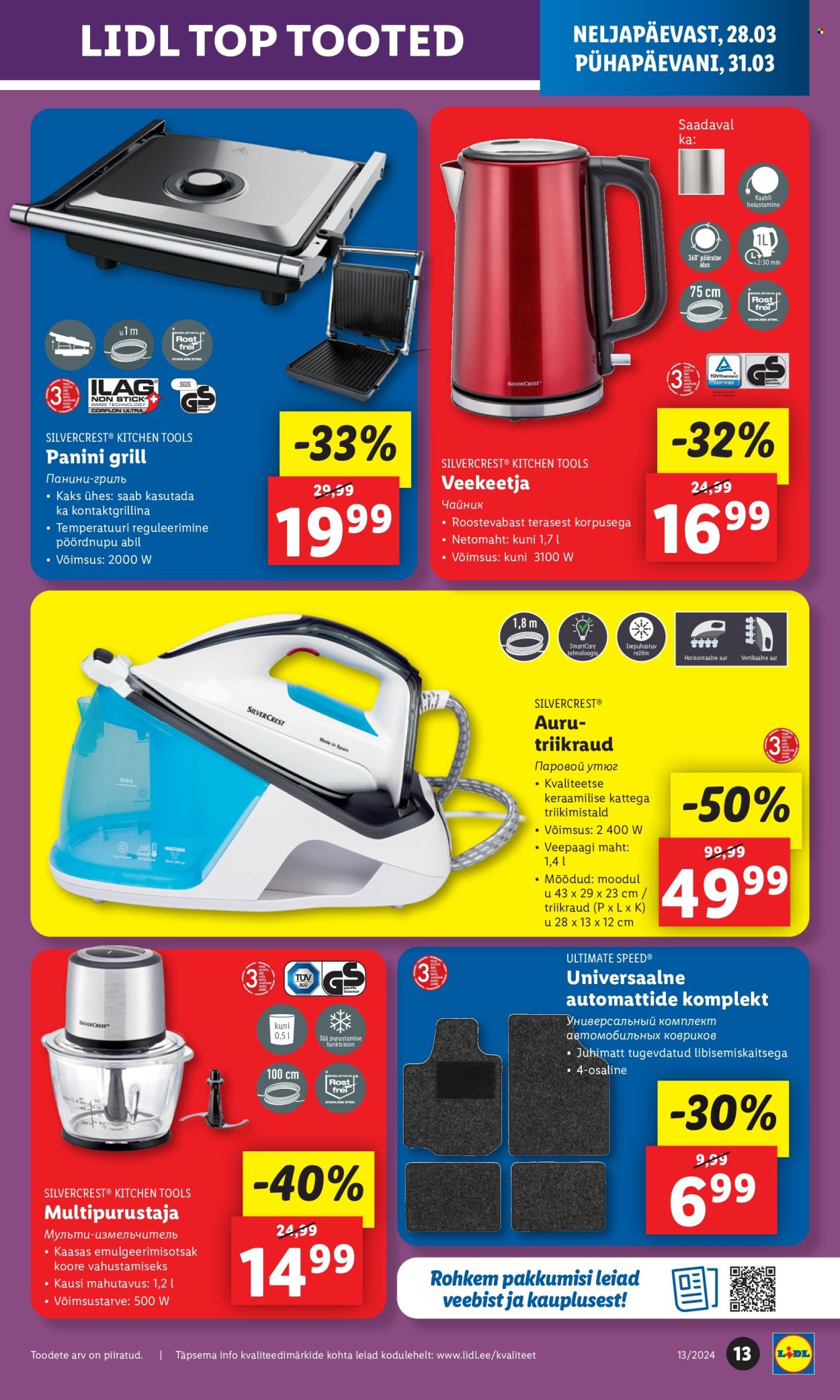 Lidl kliendileht - 25.03.2024 - 31.03.2024. Lehekülg 13
