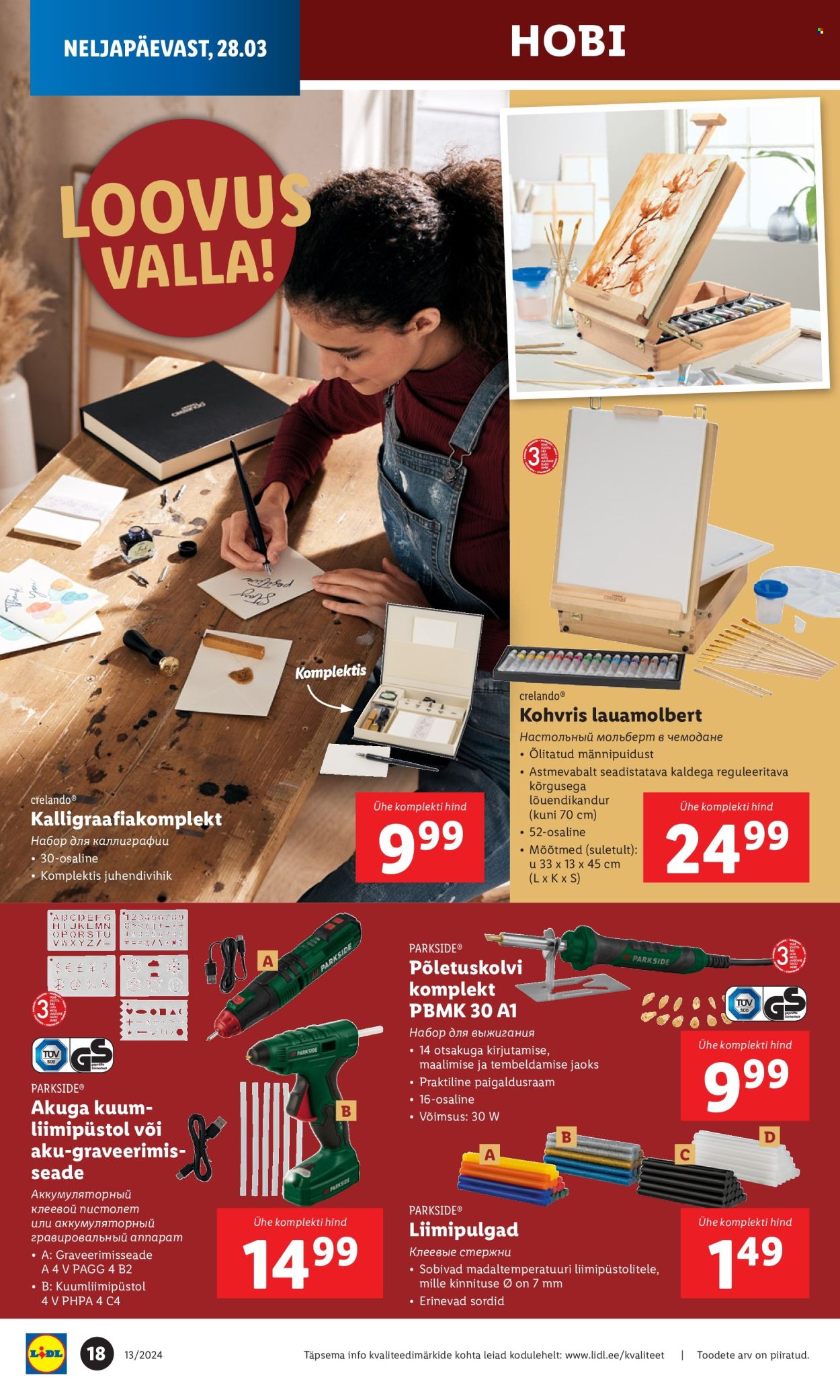 Lidl kliendileht - 25.03.2024 - 31.03.2024. Lehekülg 18