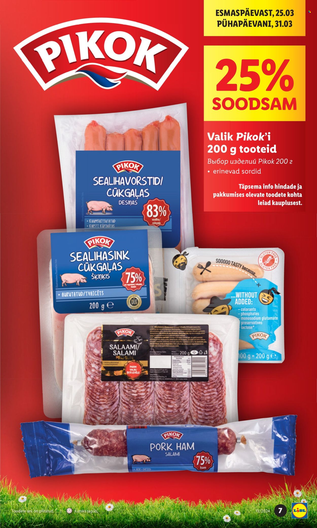Lidl kliendileht - 25.03.2024 - 31.03.2024. Lehekülg 7