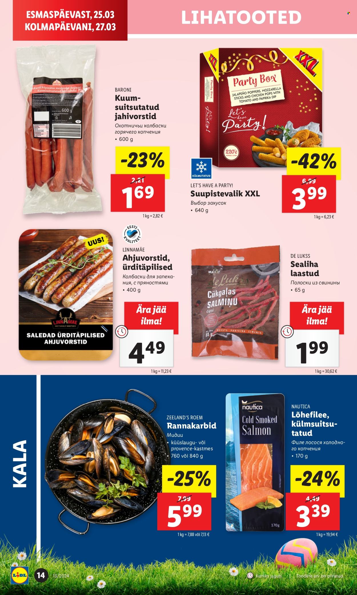 Lidl kliendileht - 25.03.2024 - 31.03.2024. Lehekülg 14