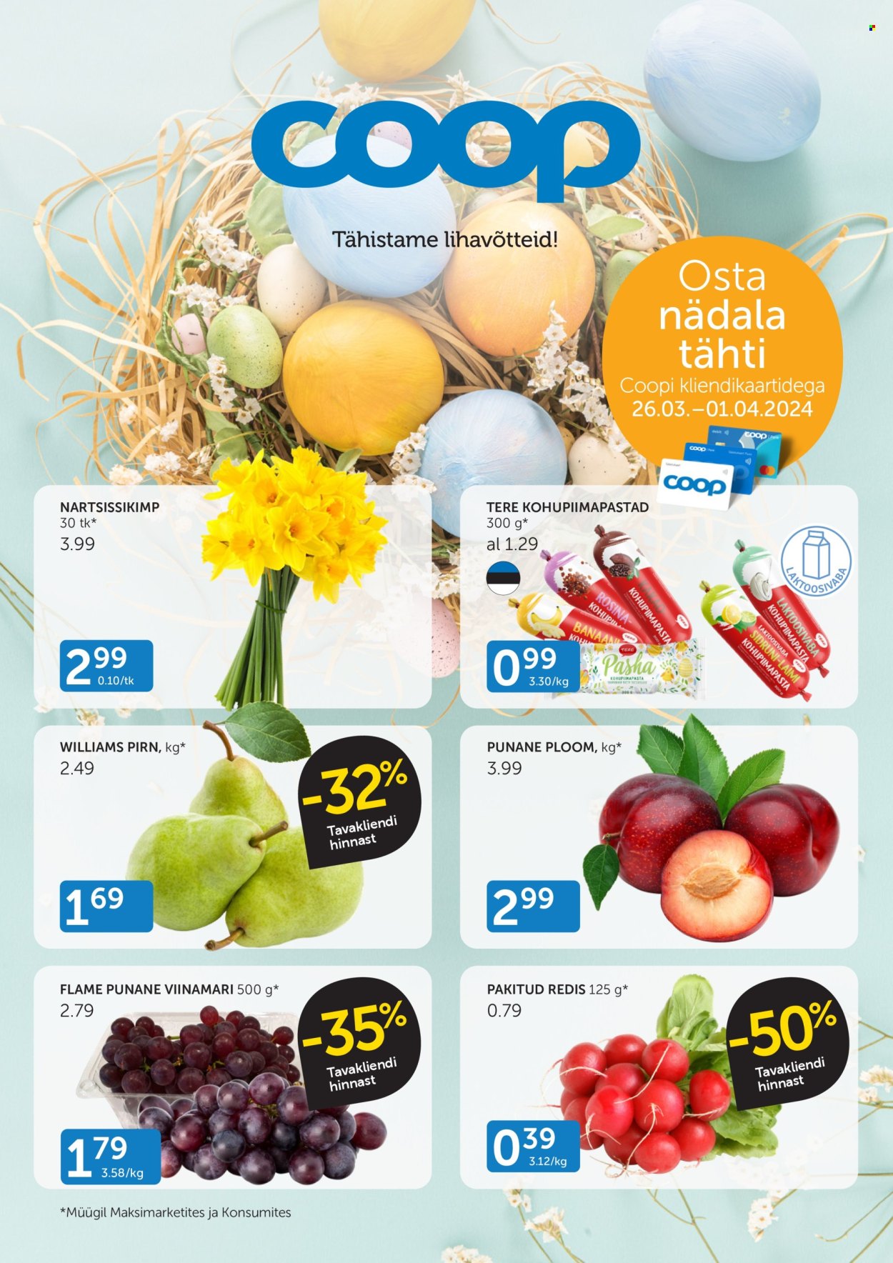 Coop kliendileht - 26.03.2024 - 01.04.2024. Lehekülg 1