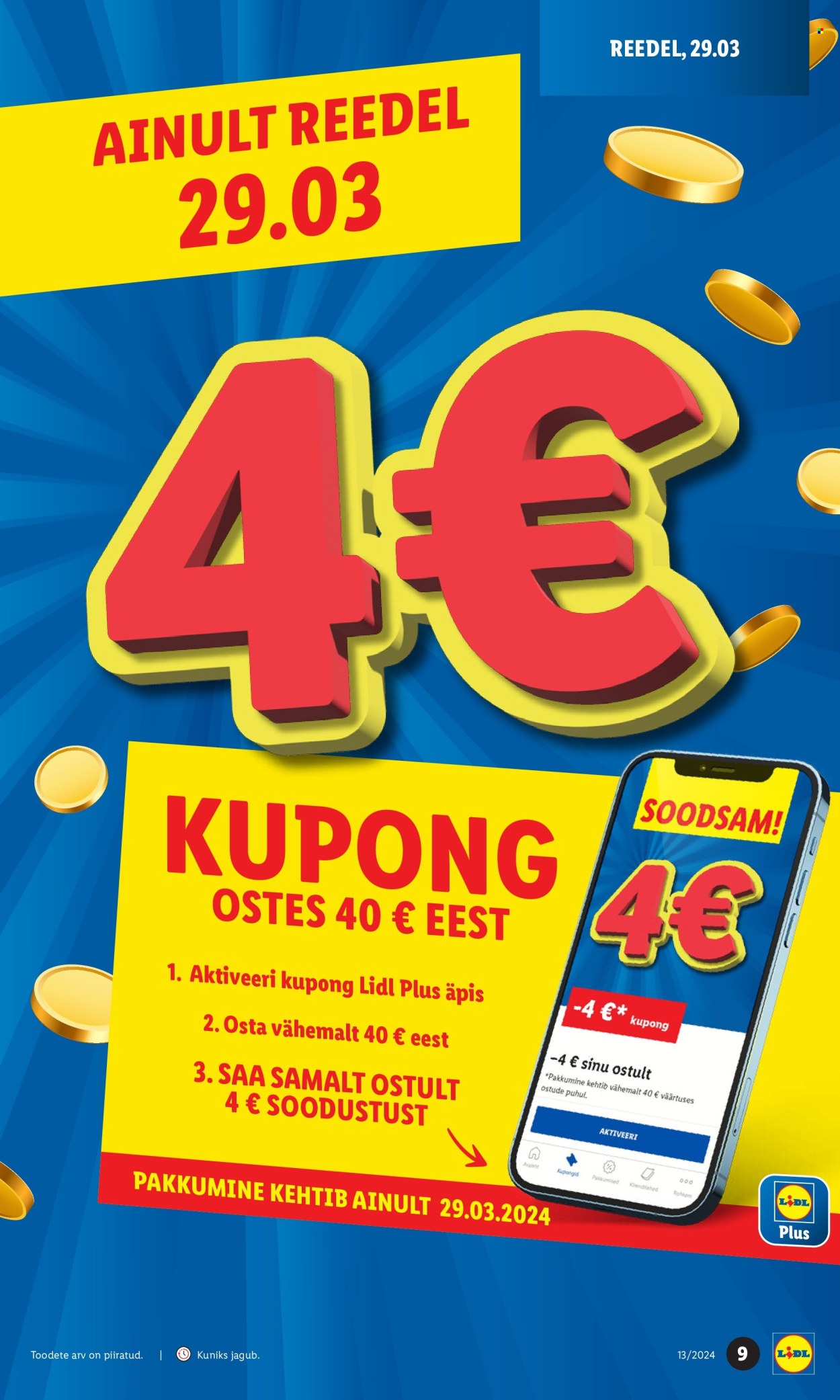 Lidl kliendileht - 28.03.2024 - 31.03.2024. Lehekülg 9