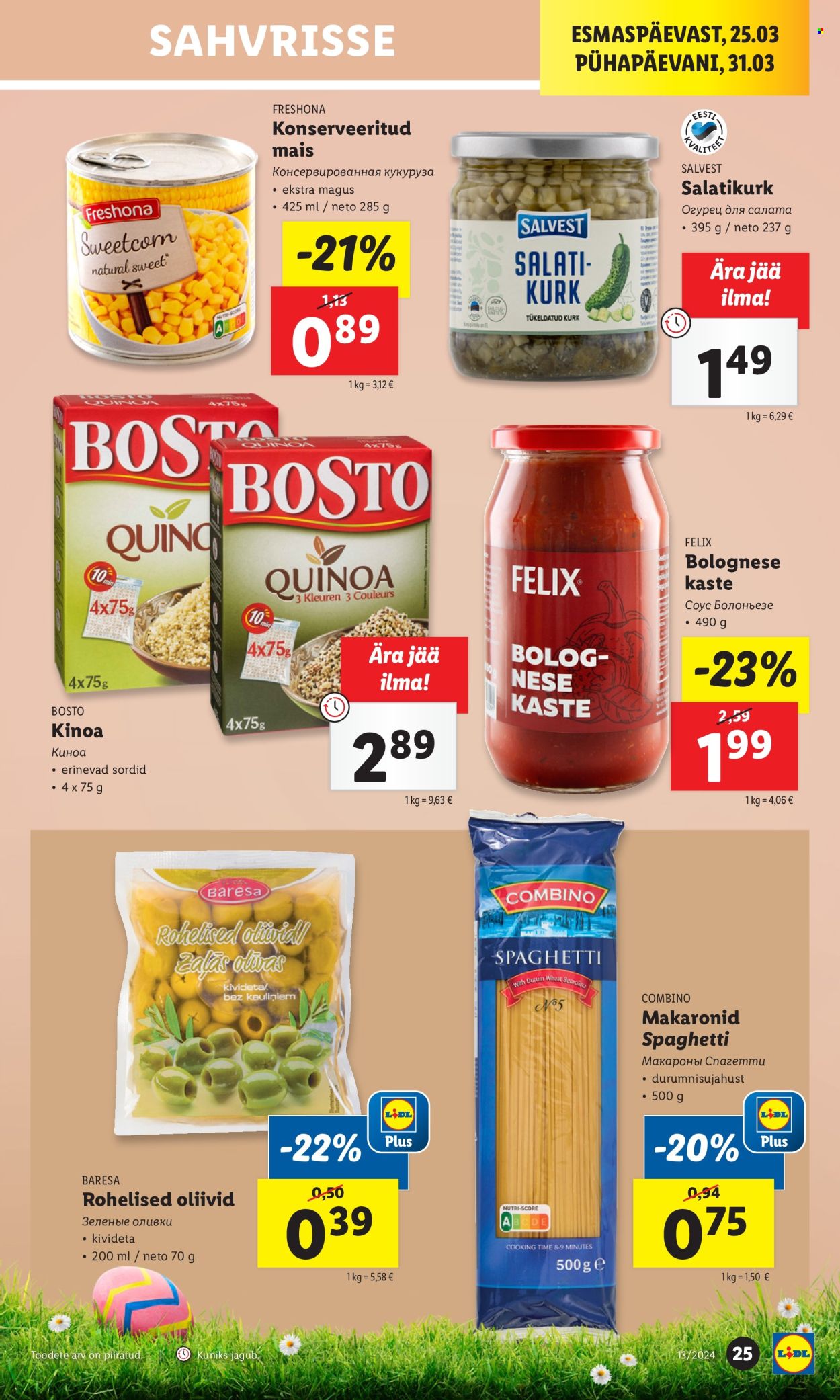Lidl kliendileht - 28.03.2024 - 31.03.2024. Lehekülg 25