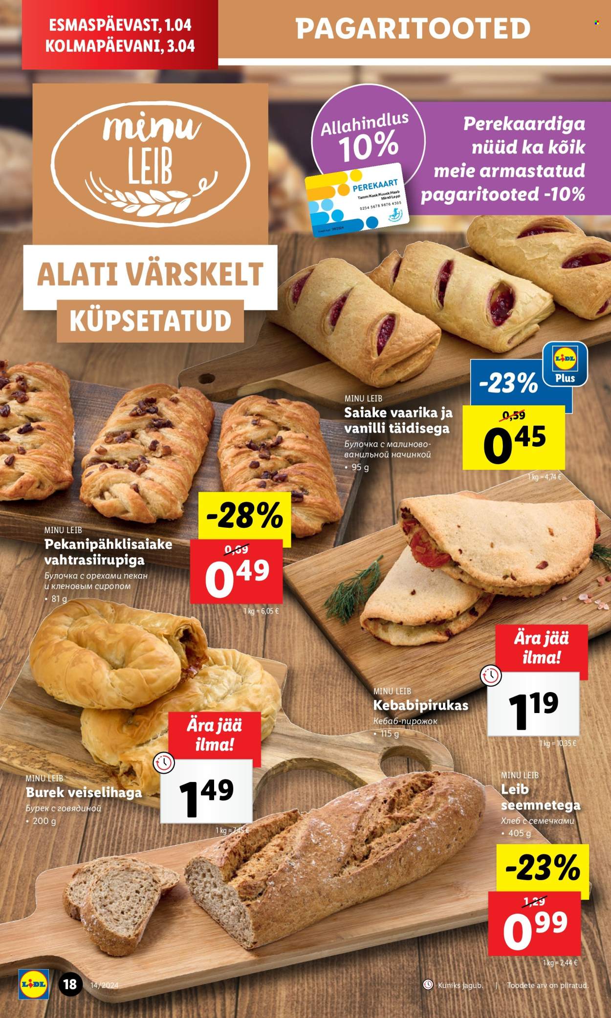 Lidl kliendileht - 04.04.2024 - 07.04.2024. Lehekülg 19