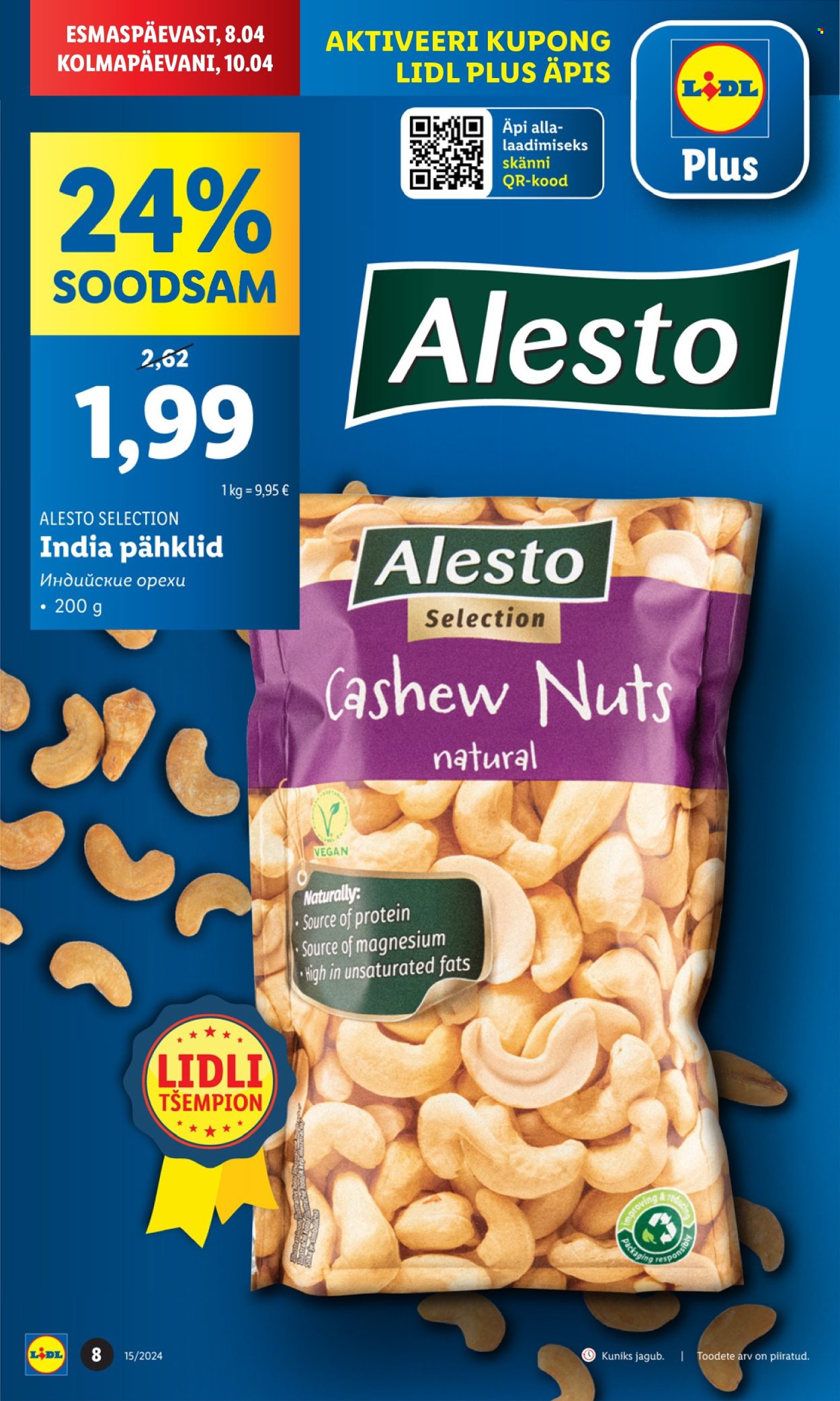 Lidl kliendileht - 08.04.2024 - 14.04.2024. Lehekülg 8