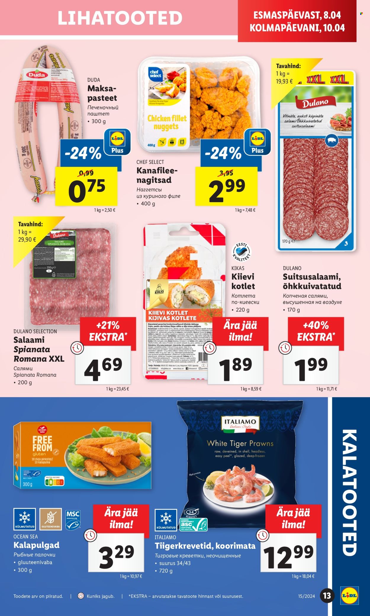 Lidl kliendileht - 08.04.2024 - 14.04.2024. Lehekülg 13