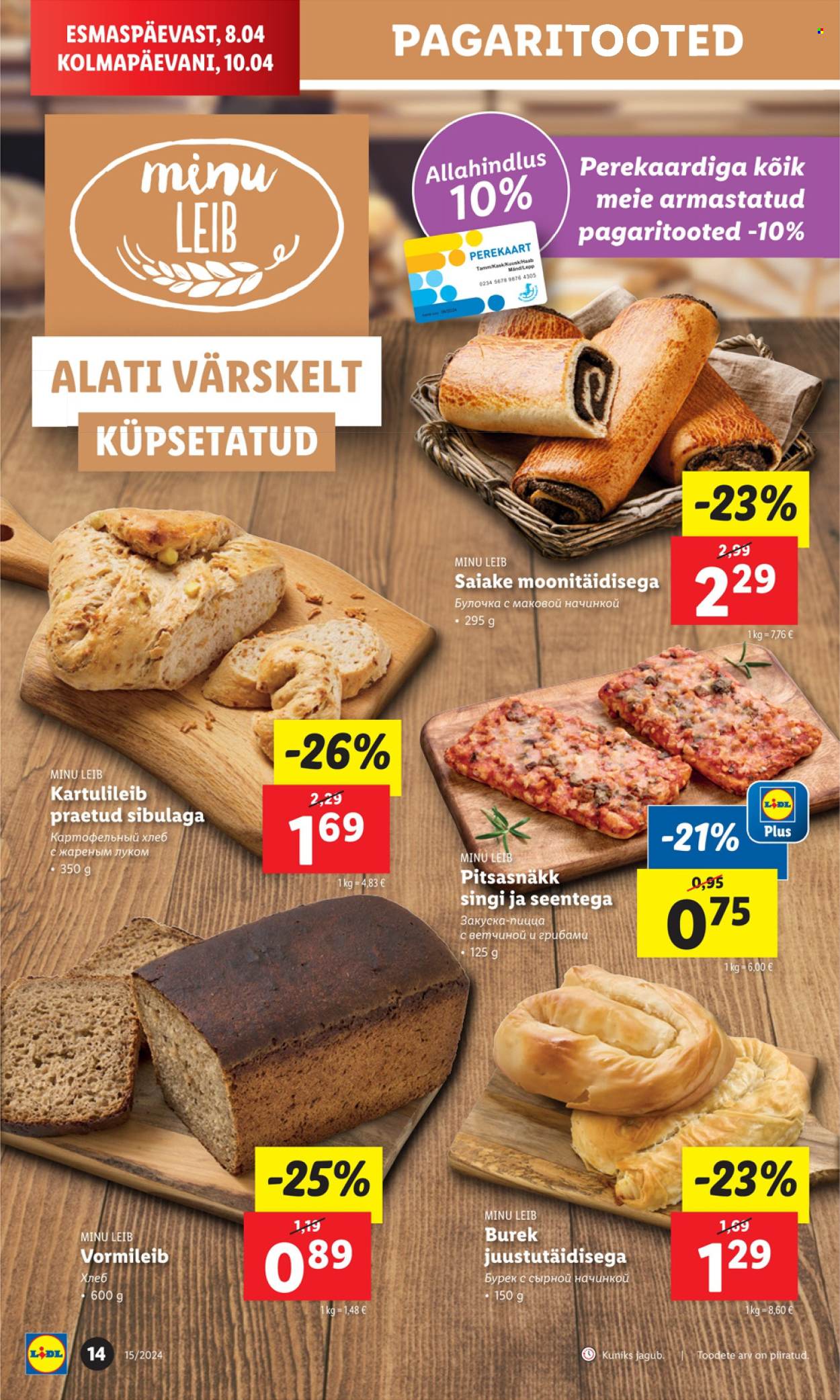 Lidl kliendileht - 08.04.2024 - 14.04.2024. Lehekülg 14