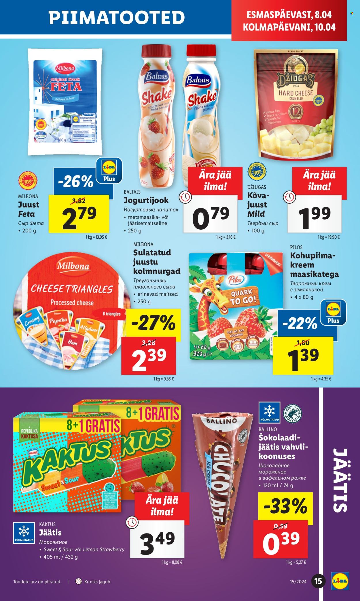 Lidl kliendileht - 08.04.2024 - 14.04.2024. Lehekülg 15