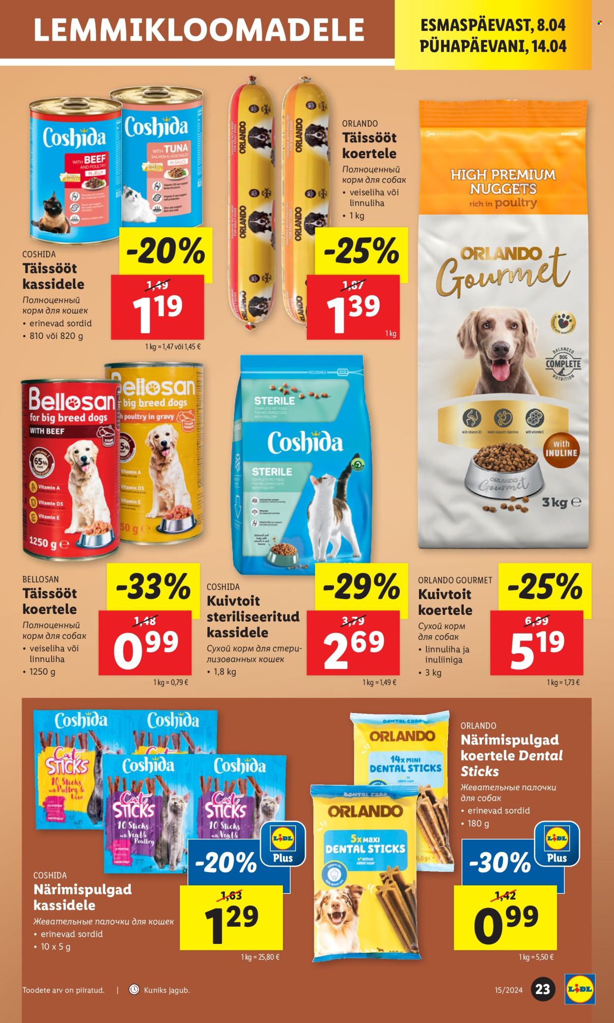 Lidl kliendileht - 08.04.2024 - 14.04.2024. Lehekülg 23