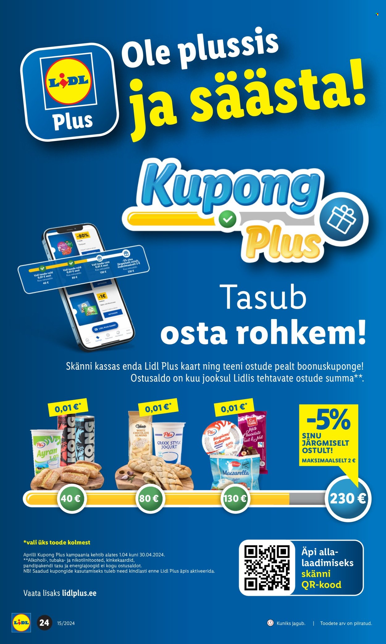 Lidl kliendileht - 08.04.2024 - 14.04.2024. Lehekülg 24