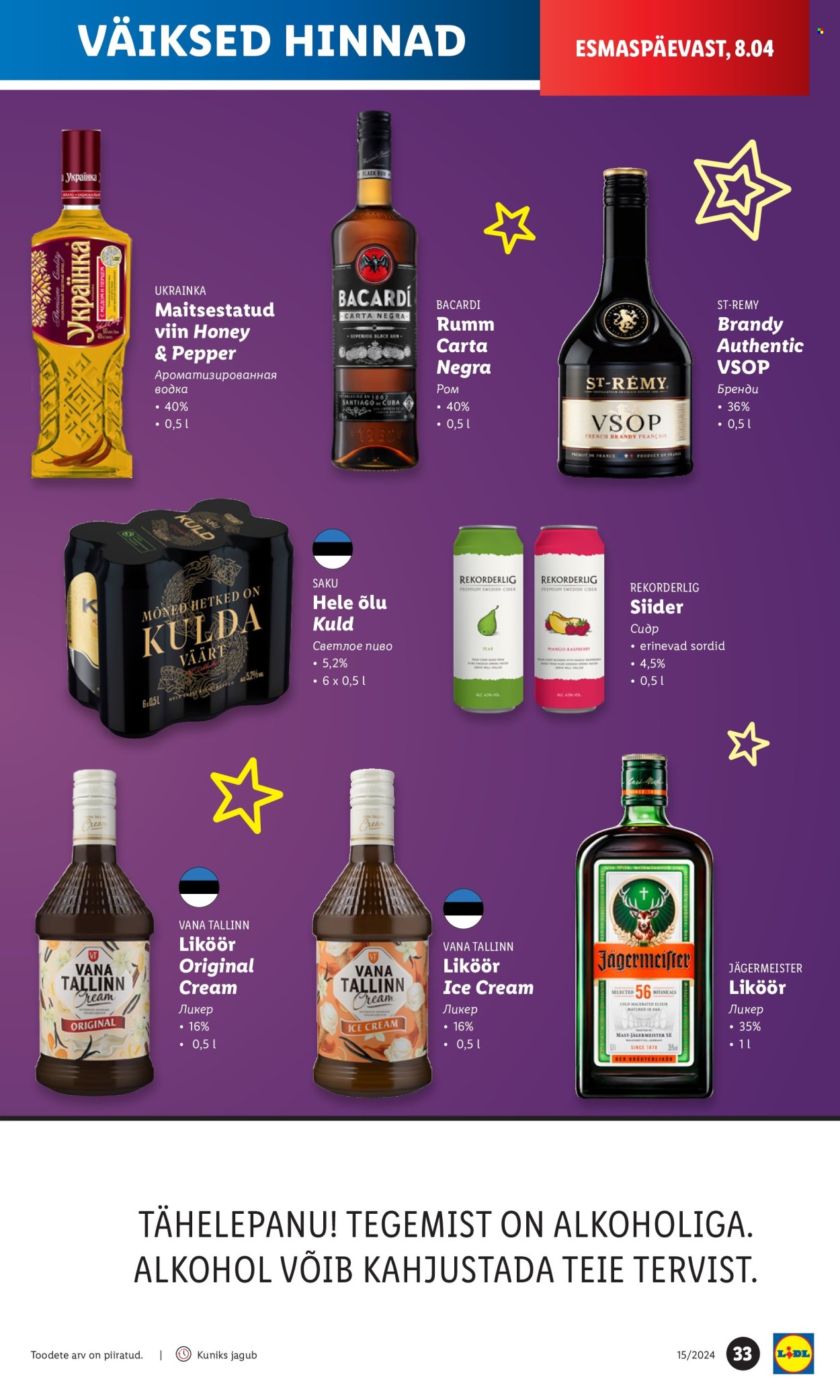 Lidl kliendileht - 08.04.2024 - 14.04.2024. Lehekülg 33
