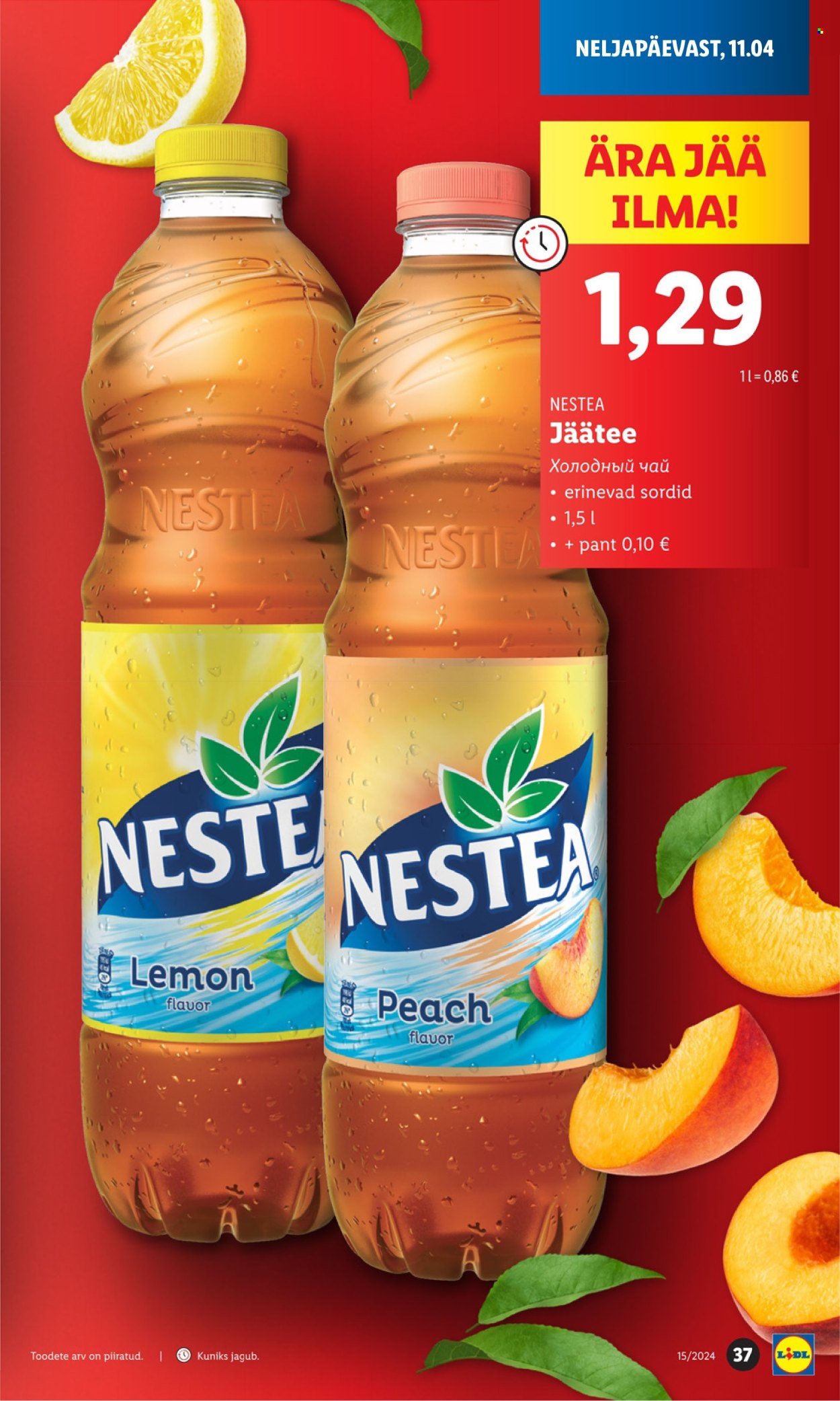 Lidl kliendileht - 08.04.2024 - 14.04.2024. Lehekülg 37