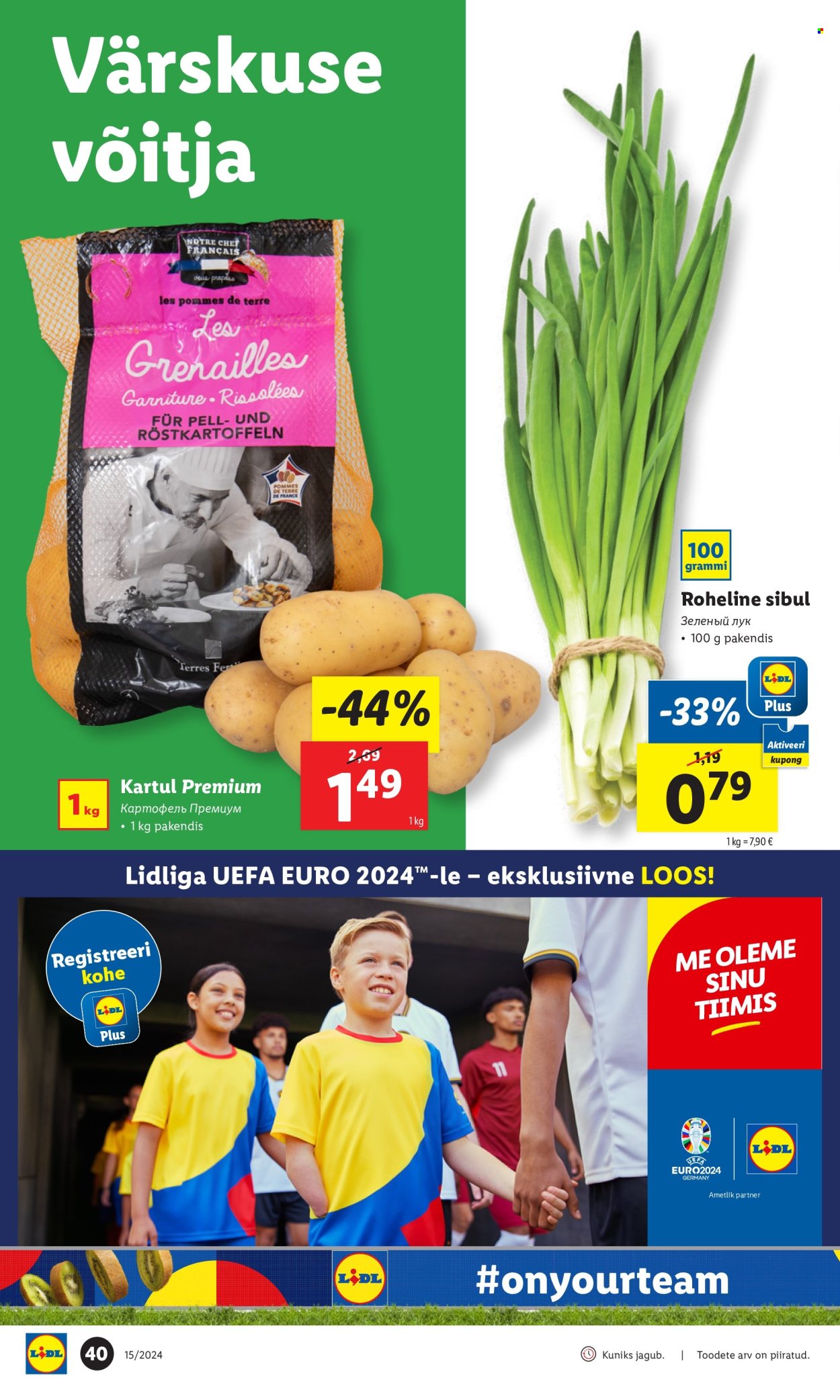 Lidl kliendileht - 08.04.2024 - 14.04.2024. Lehekülg 40