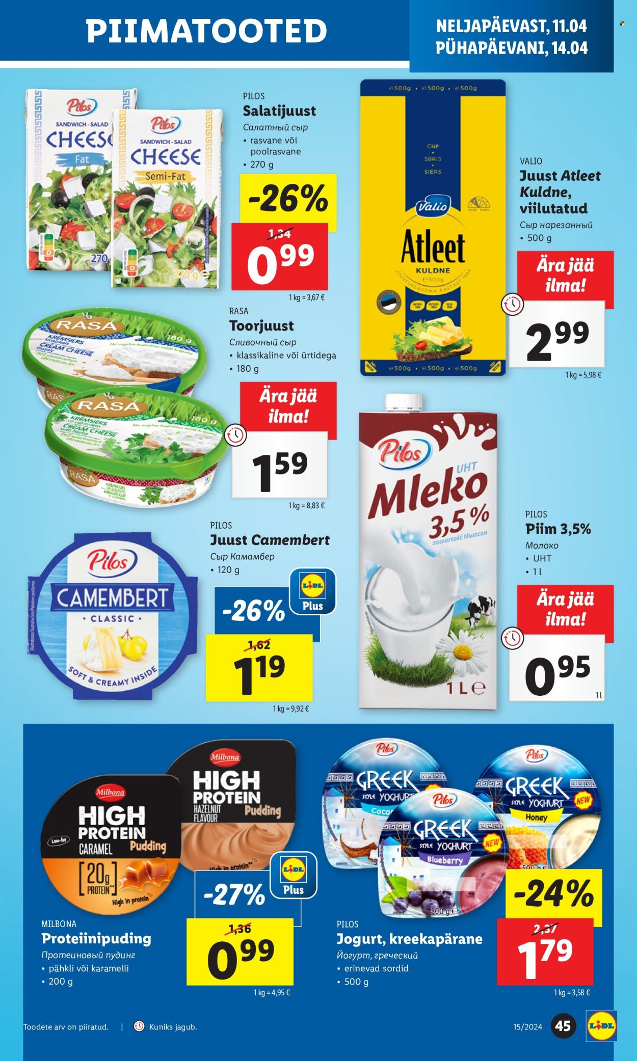 Lidl kliendileht - 08.04.2024 - 14.04.2024. Lehekülg 45
