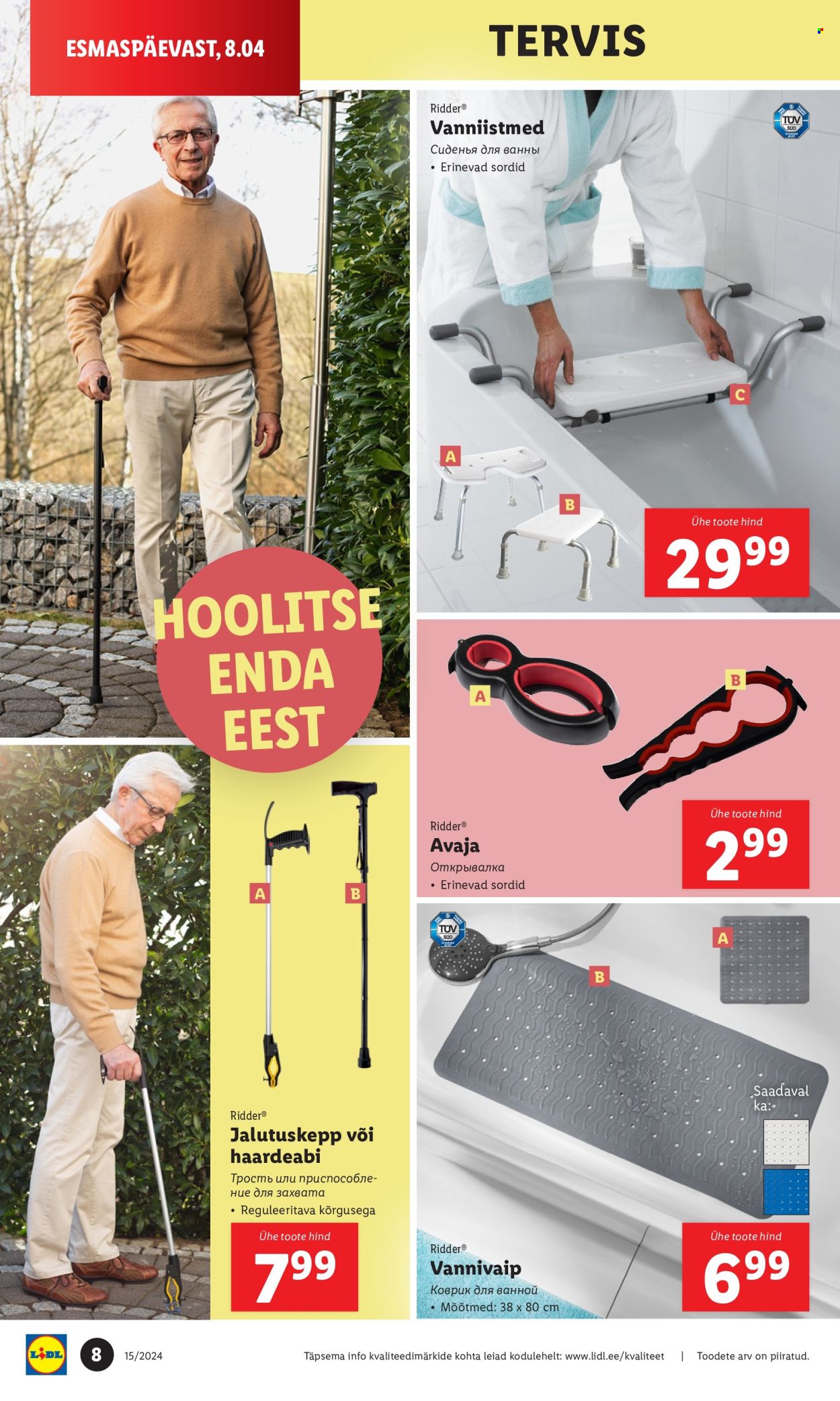 Lidl kliendileht - 01.04.2024 - 14.04.2024. Lehekülg 8