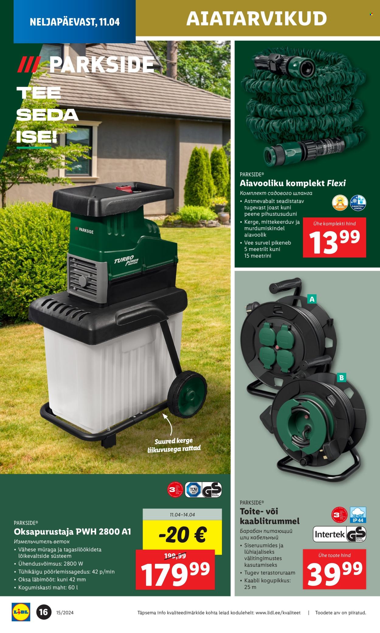 Lidl kliendileht - 01.04.2024 - 14.04.2024. Lehekülg 16