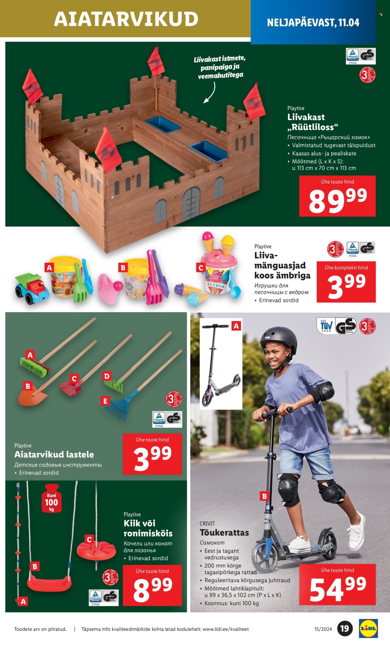 Lidl kliendileht - 01.04.2024 - 14.04.2024. Lehekülg 19