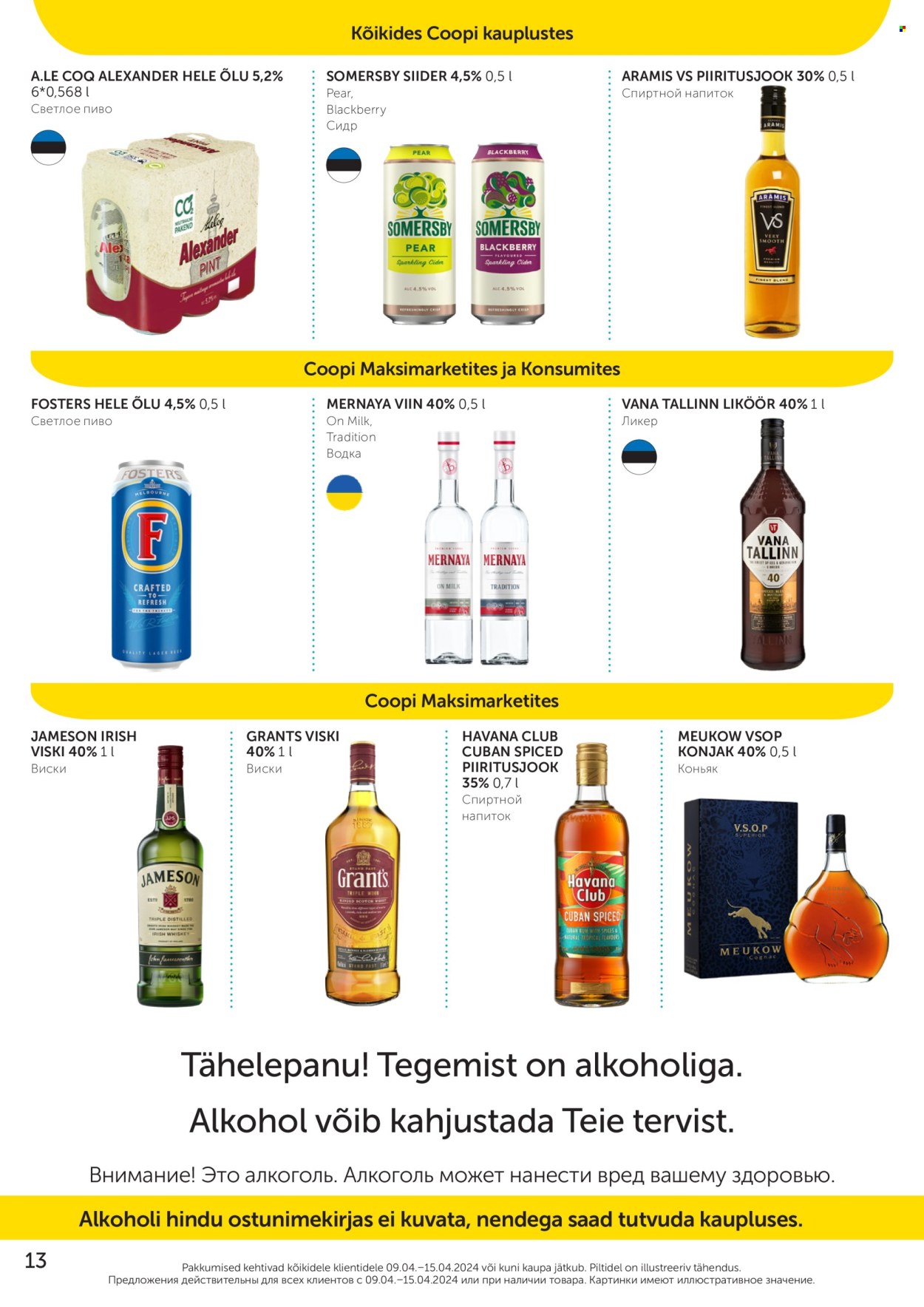 Coop kliendileht - 09.04.2024 - 15.04.2024. Lehekülg 13