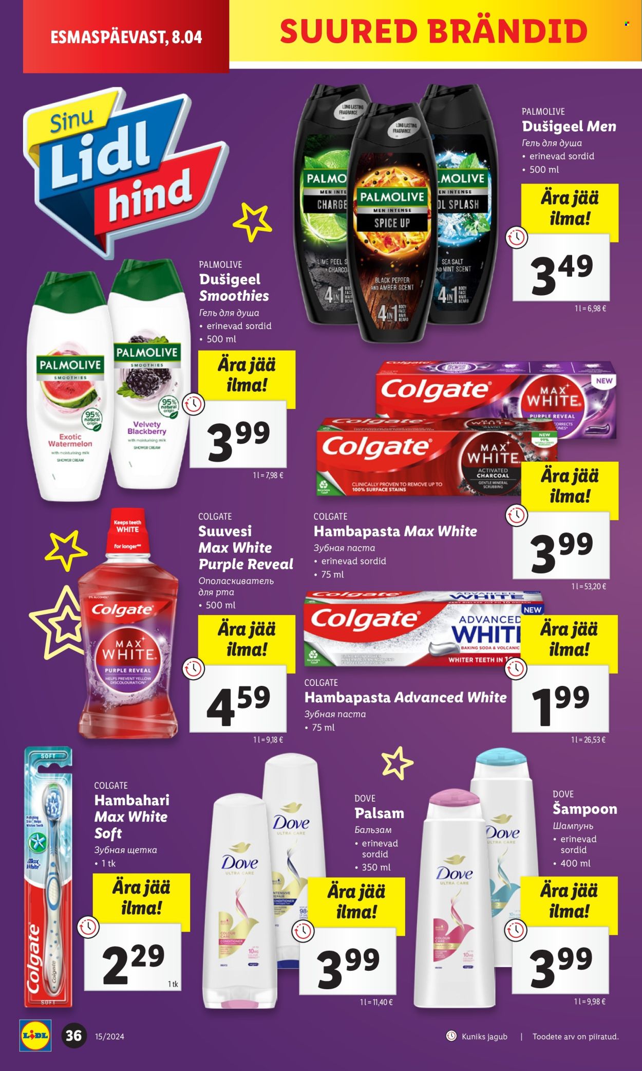 Lidl kliendileht - 11.04.2024 - 14.04.2024. Lehekülg 36