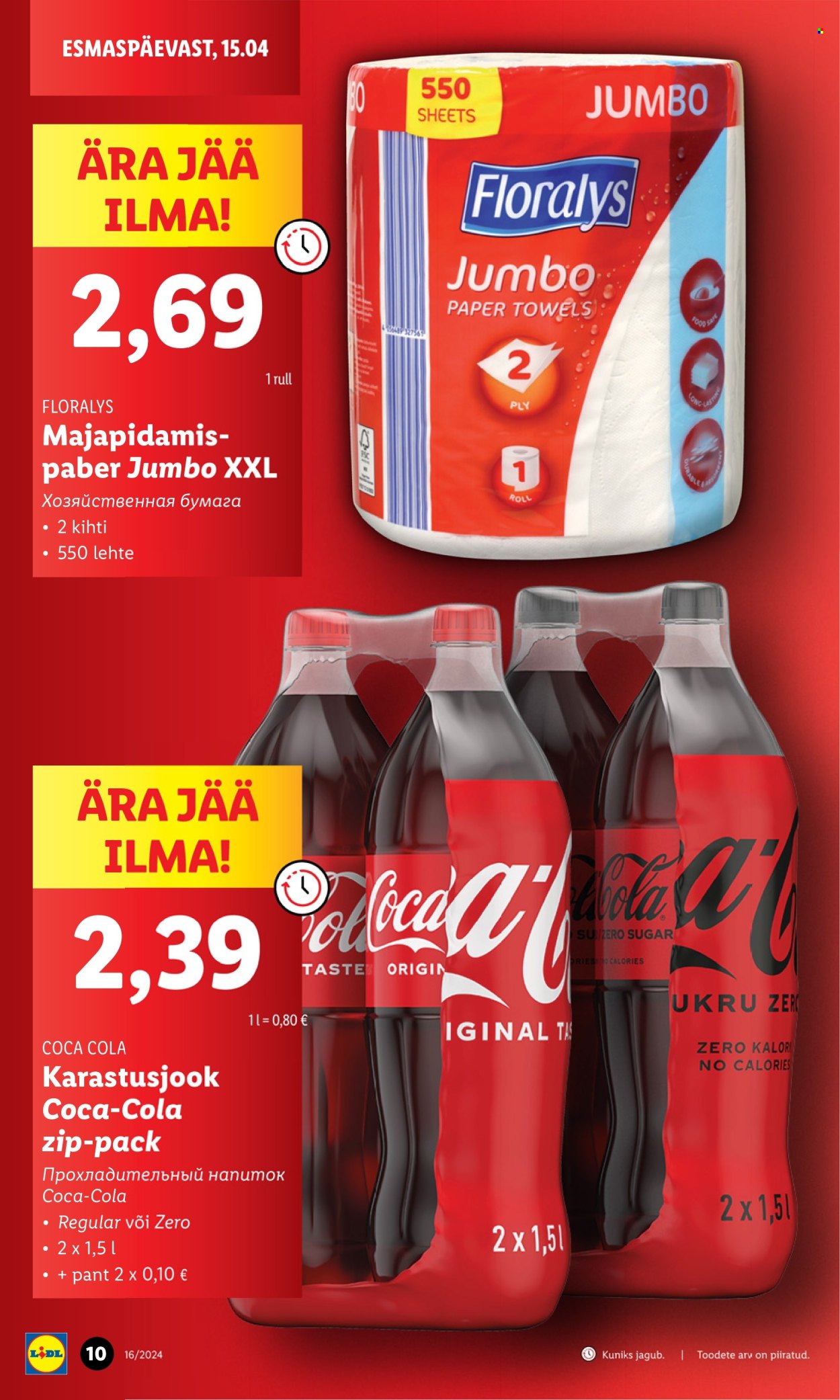 Lidl kliendileht - 15.04.2024 - 21.04.2024. Lehekülg 10