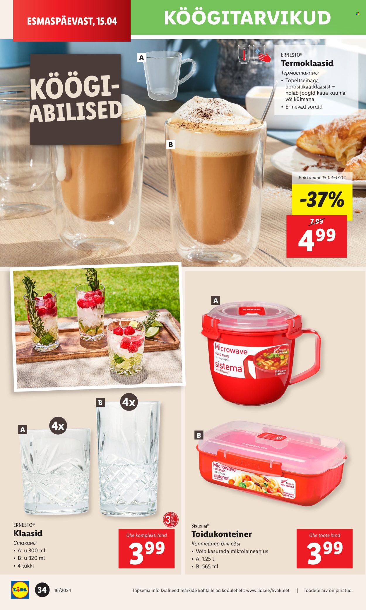 Lidl kliendileht - 15.04.2024 - 21.04.2024. Lehekülg 2